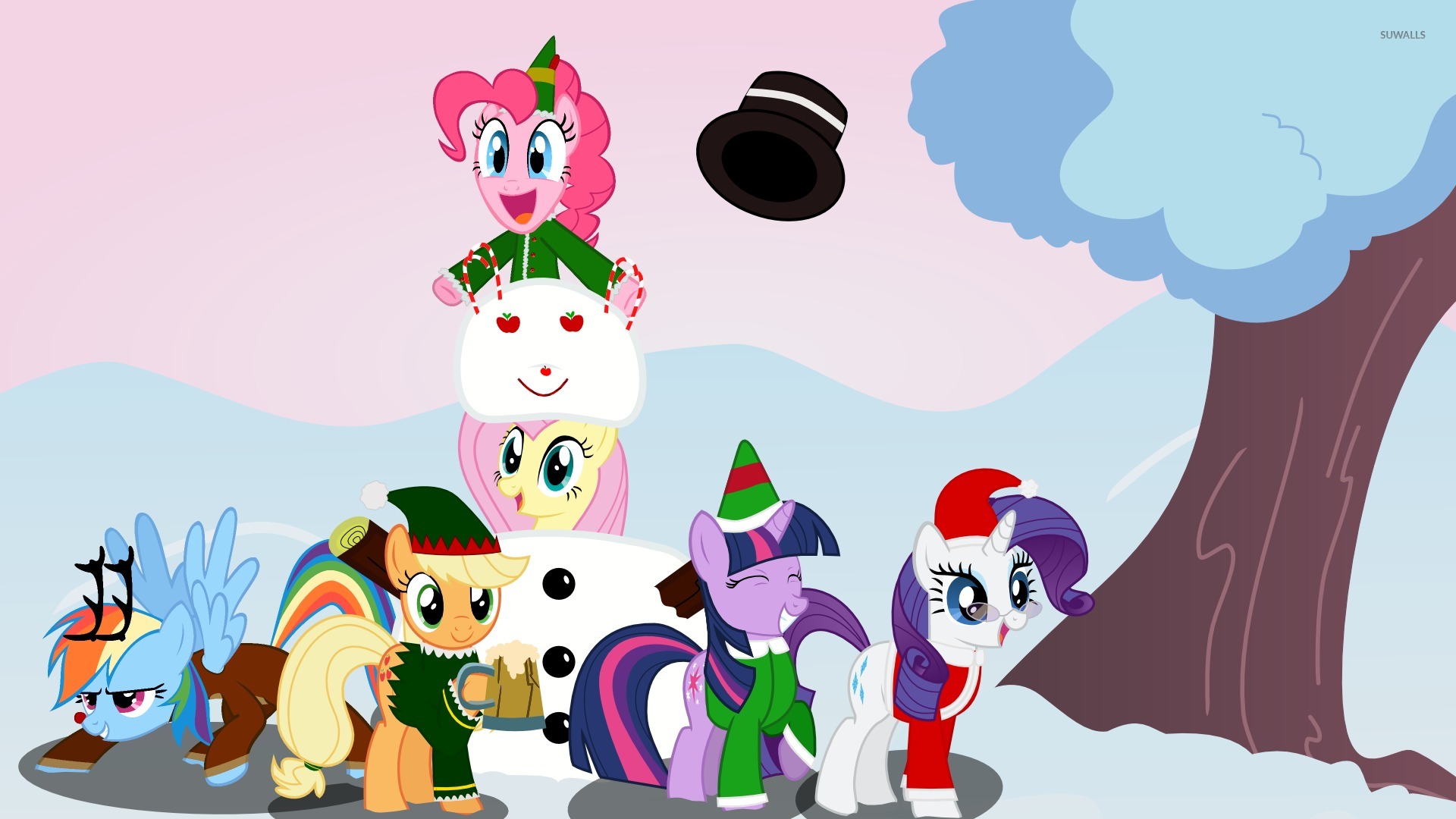MLP Christmas wallpaper wallpaper