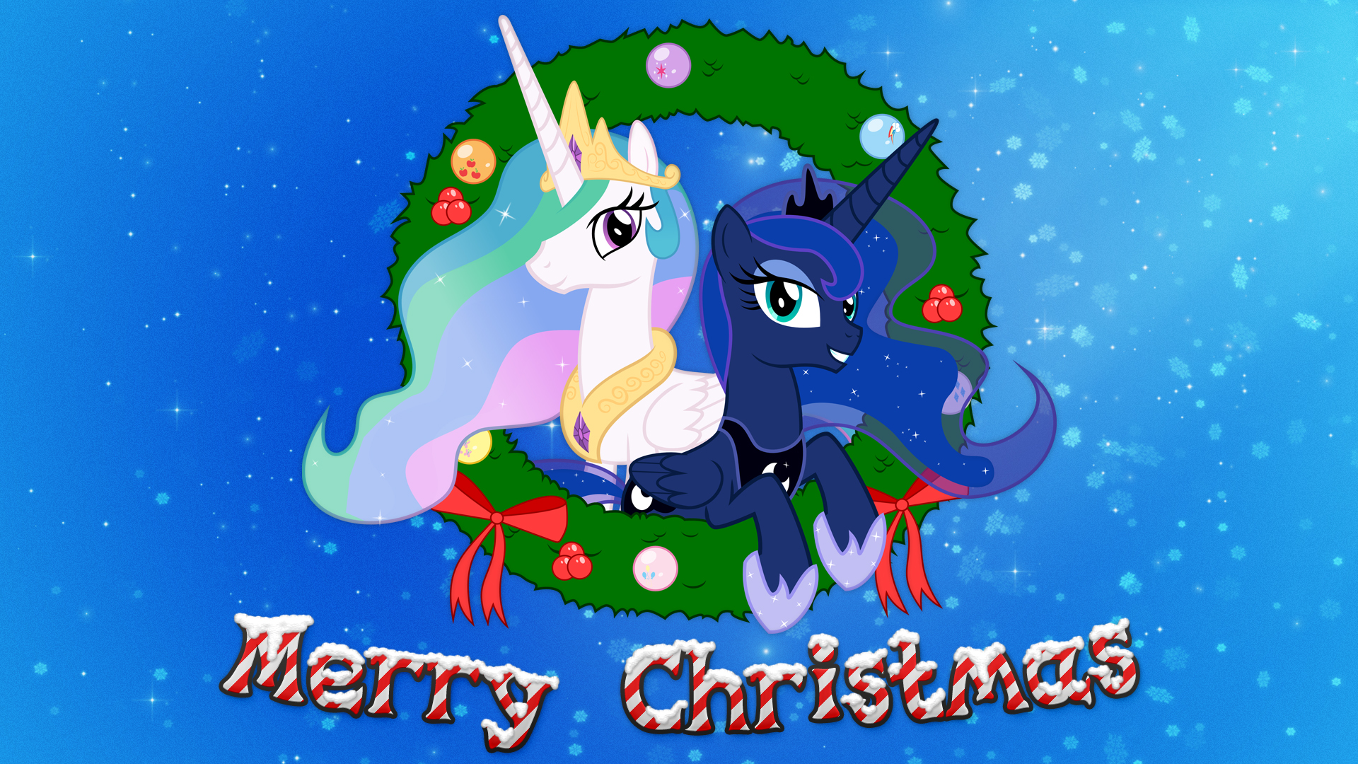 Mlp Christmas By Omega Style And Takua770. My Little Pony Wallpaper. My Little Wallpaper Are Magic