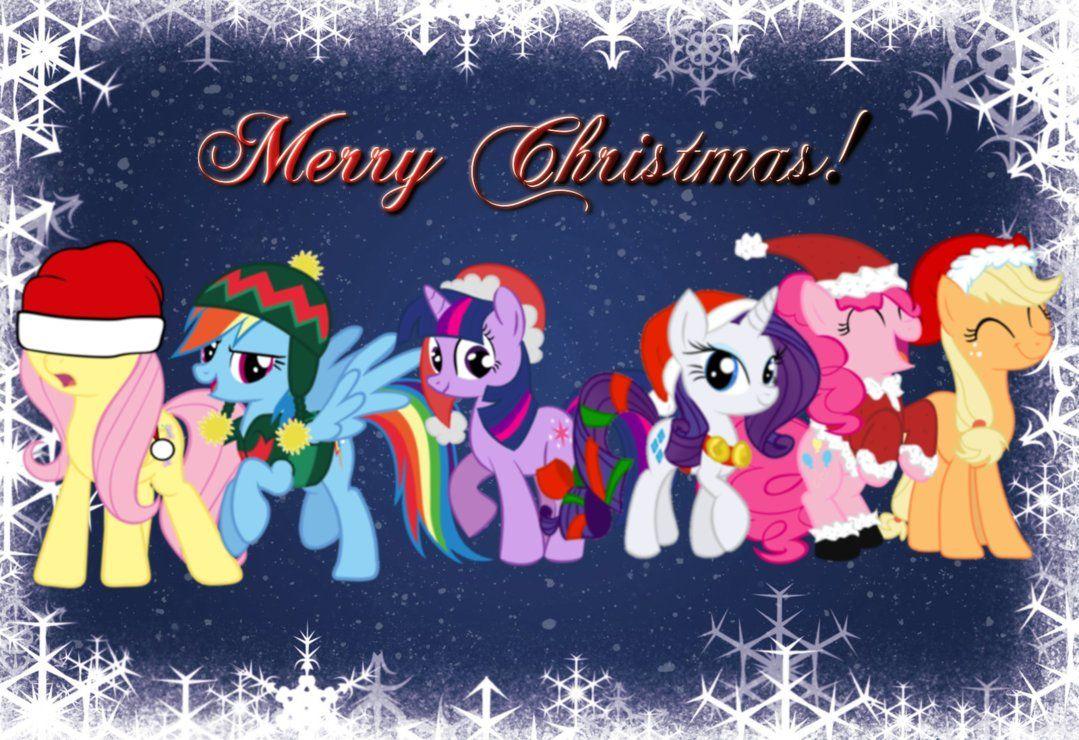 My Little Pony Christmas Wallpaper Free My Little Pony Christmas Background