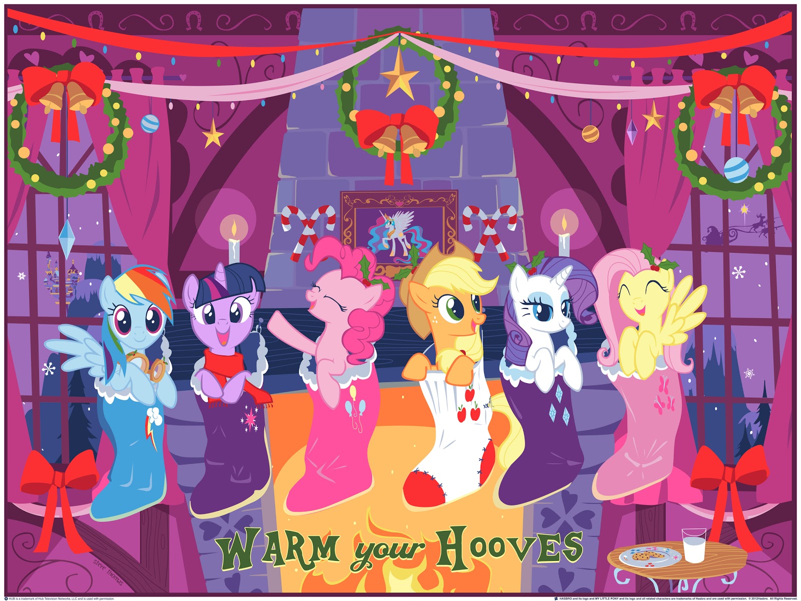 INSIDE THE ROCK POSTER FRAME BLOG: My Little Pony Friendship is Magic Prints From Dark Hall Mansion World Premier Exclusive
