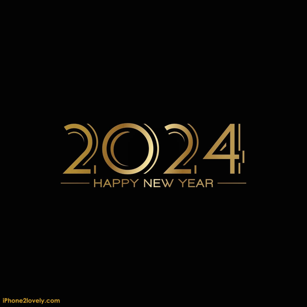 Happy New Year 2024 Wallpaper Image HD (Free Download)