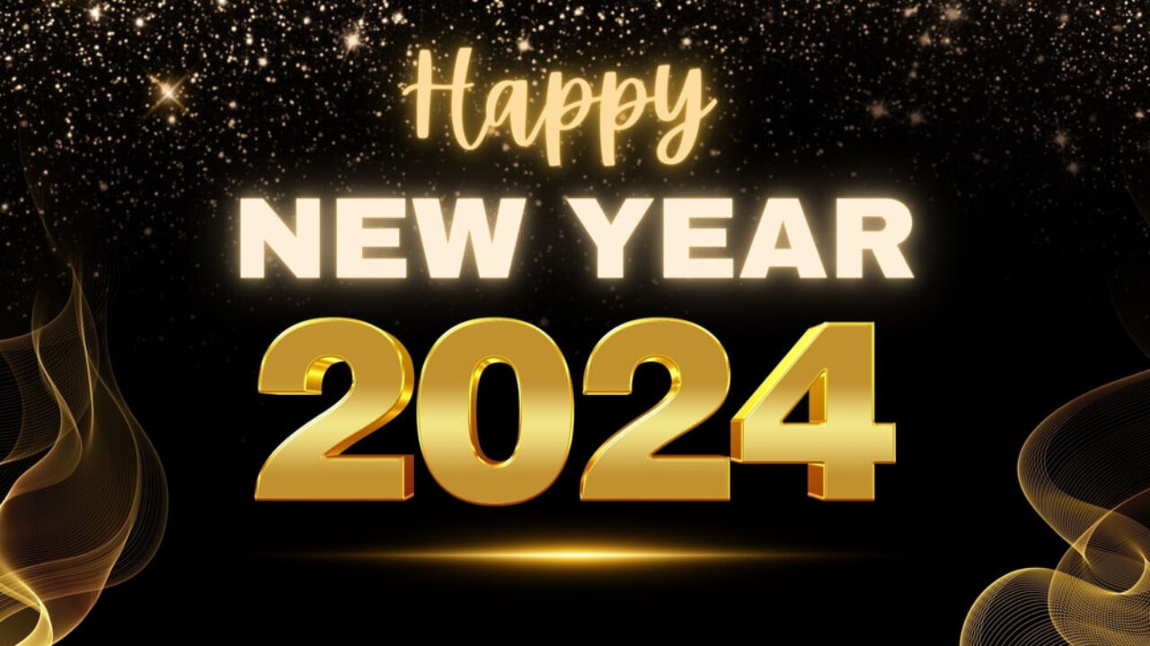 Happy New Year 2024 Background Image