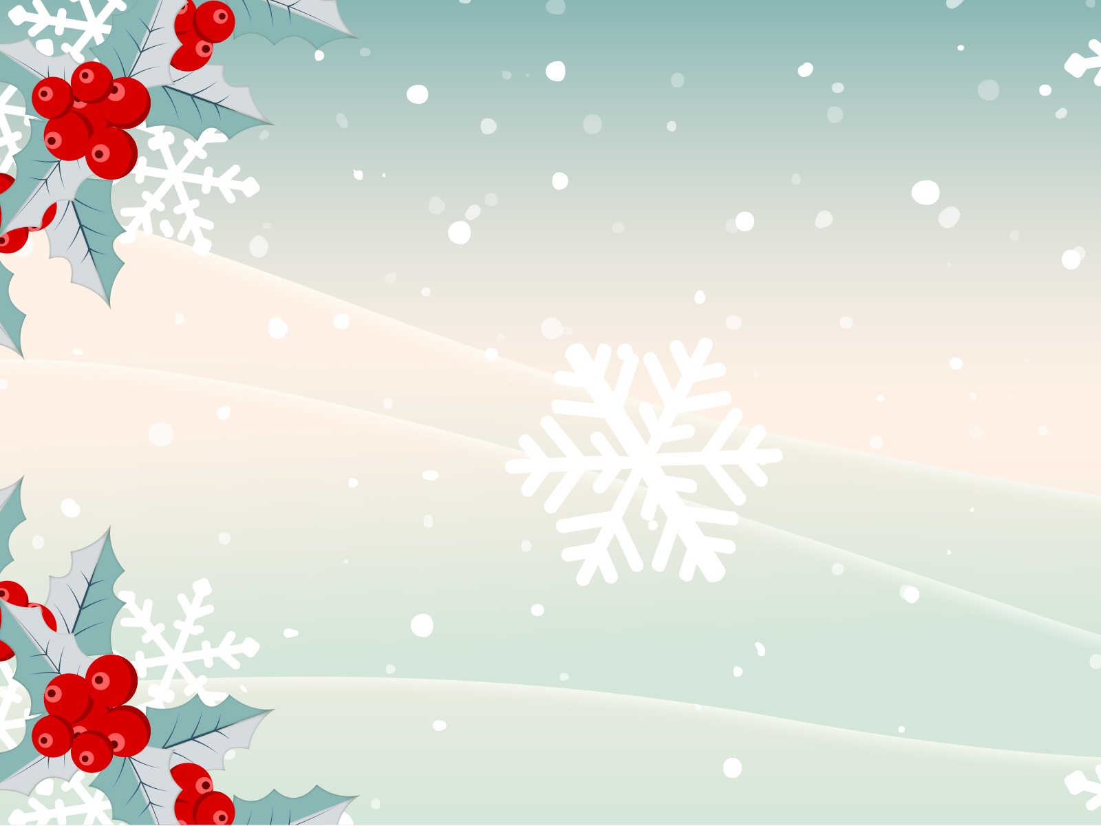 Christmas Powerpoint PPT Background and