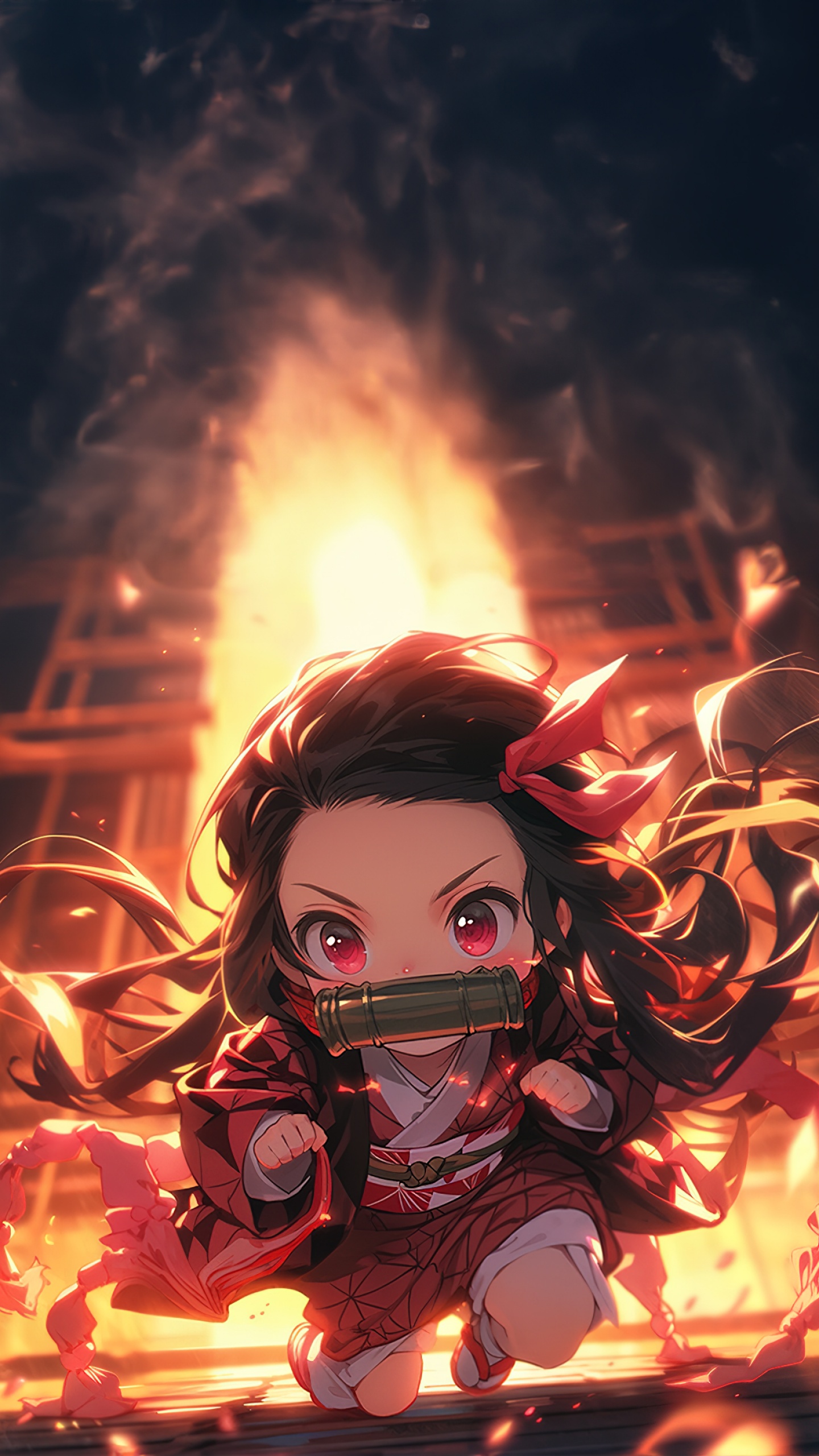 Top more than 80 nezuko wallpaper phone latest