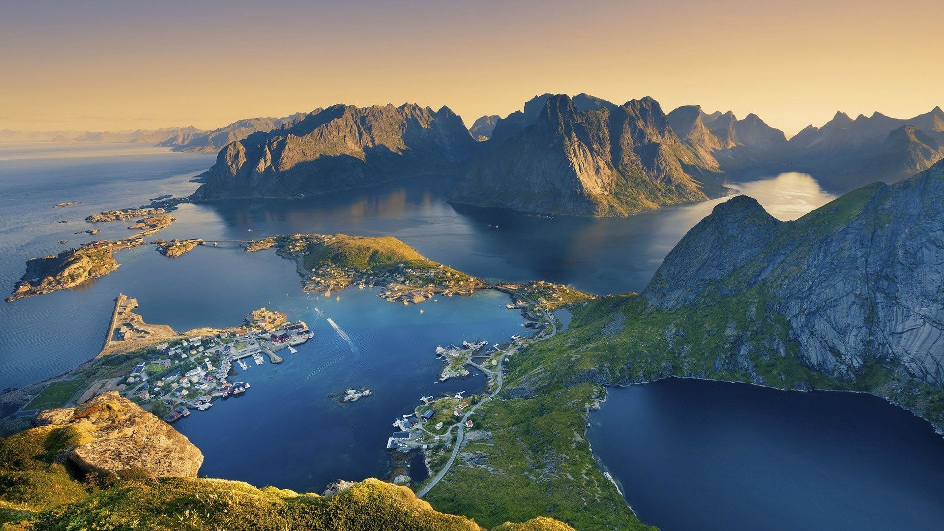lofoten islands norway nature landscape wallpaper JPG 555 kB
