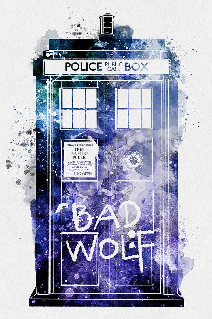 My Watercolor Cartoon Fan Art. Doctor who wallpaper, Doctor who art, Doctor who tardis