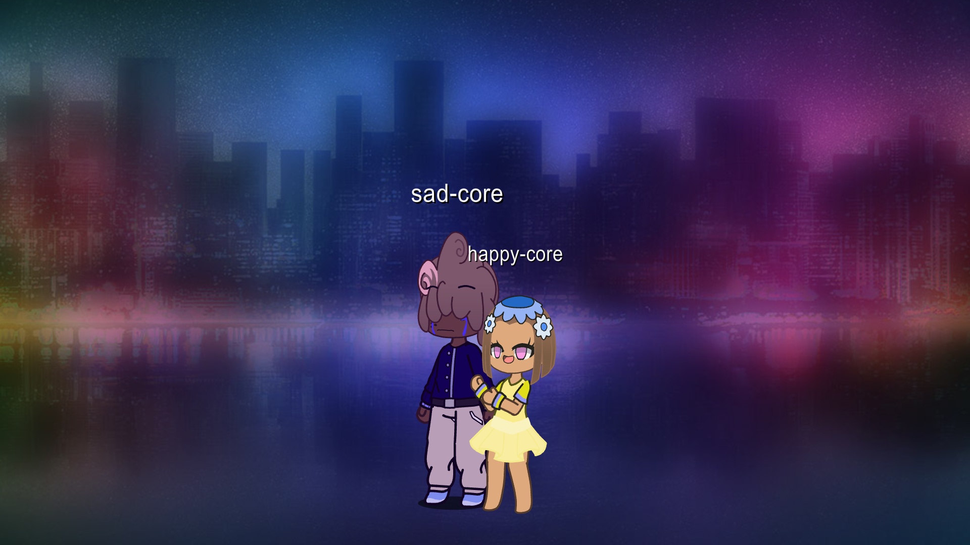 Free Ocs! Happy Core And Sad Core, R Gacha_Town