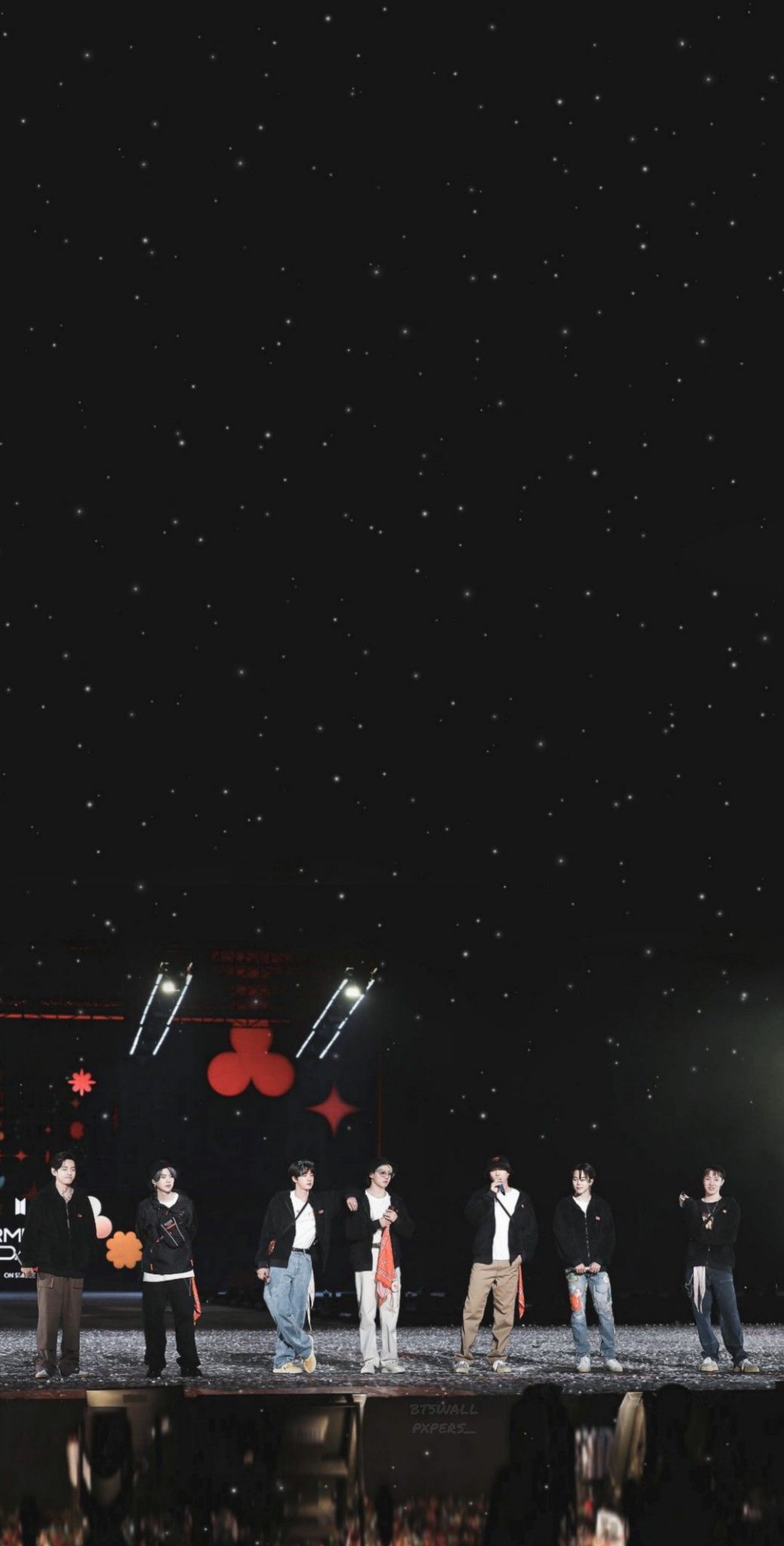 BTS PTD on Stage Ot7 Wallpaper//. Bts wallpaper, Bts aesthetic wallpaper for phone, Bts concert