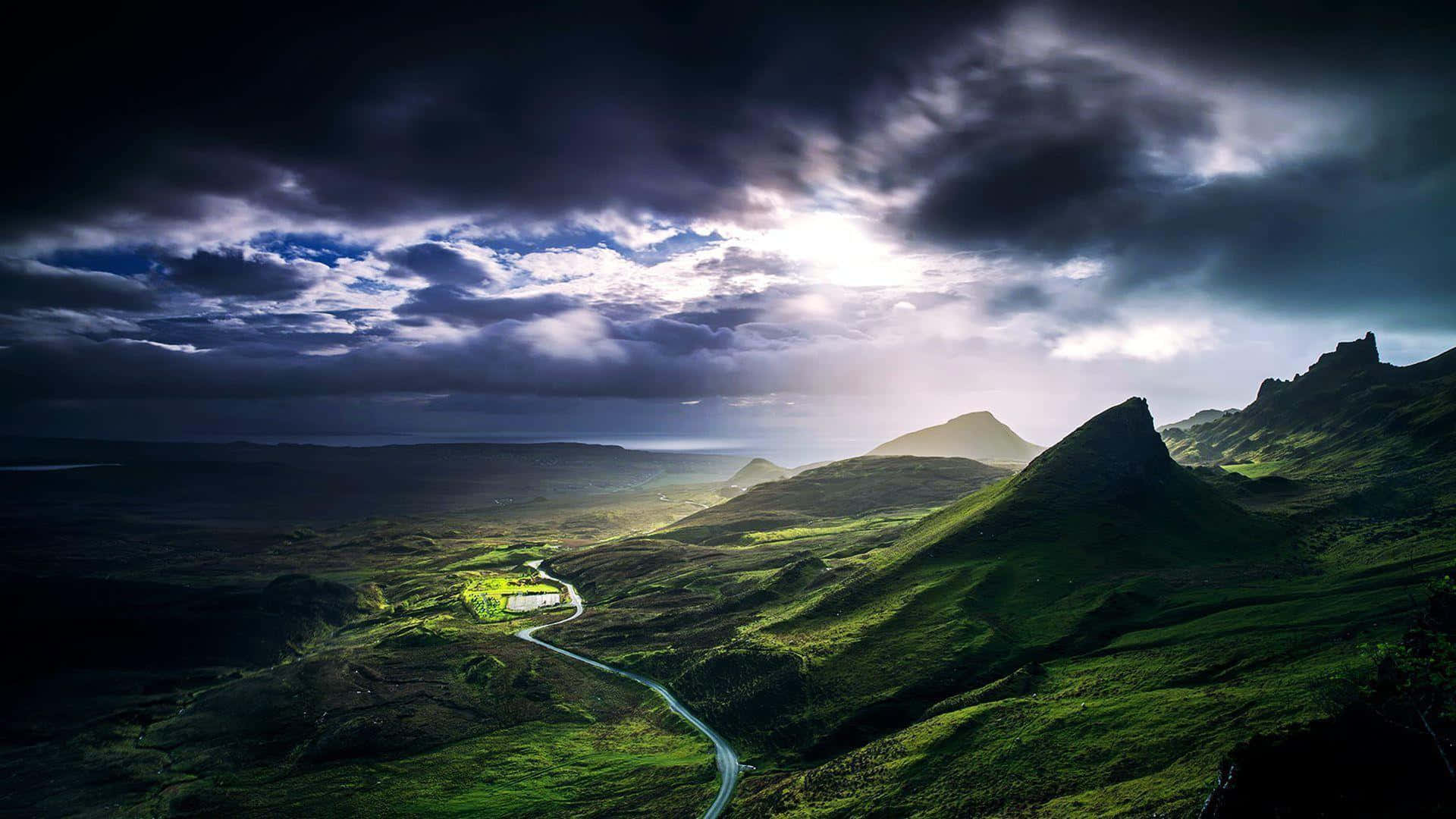 Download Splendor of the Scottish Highlands. Wallpaper