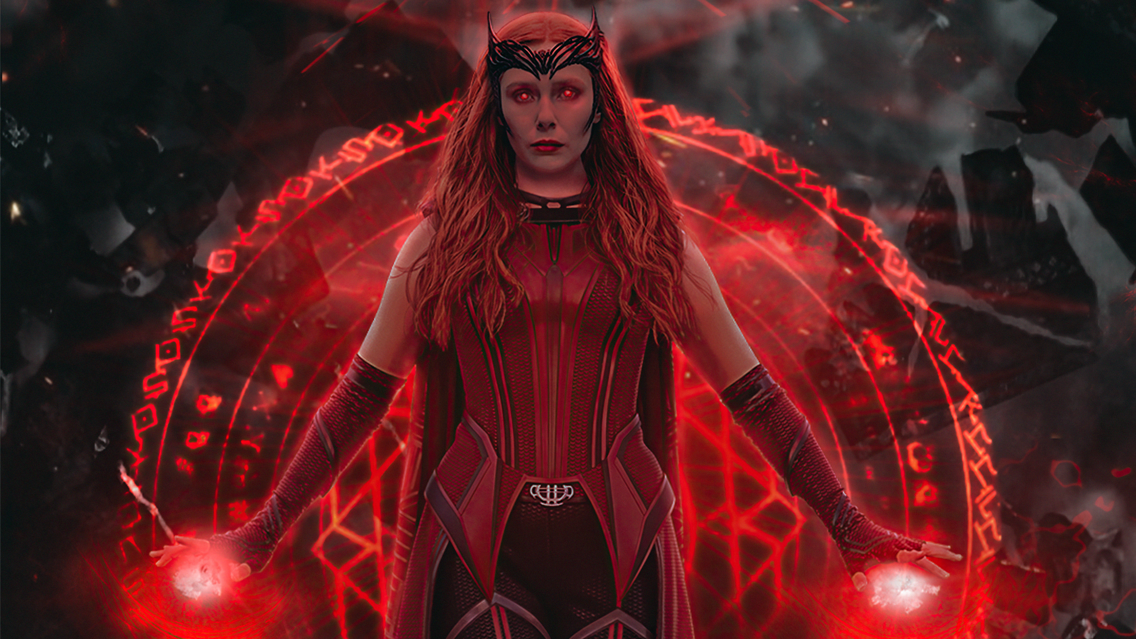 Wanda Maximoff Chaos Magic, HD Tv Shows, 4k Wallpaper, Image, Background, Photo and Picture