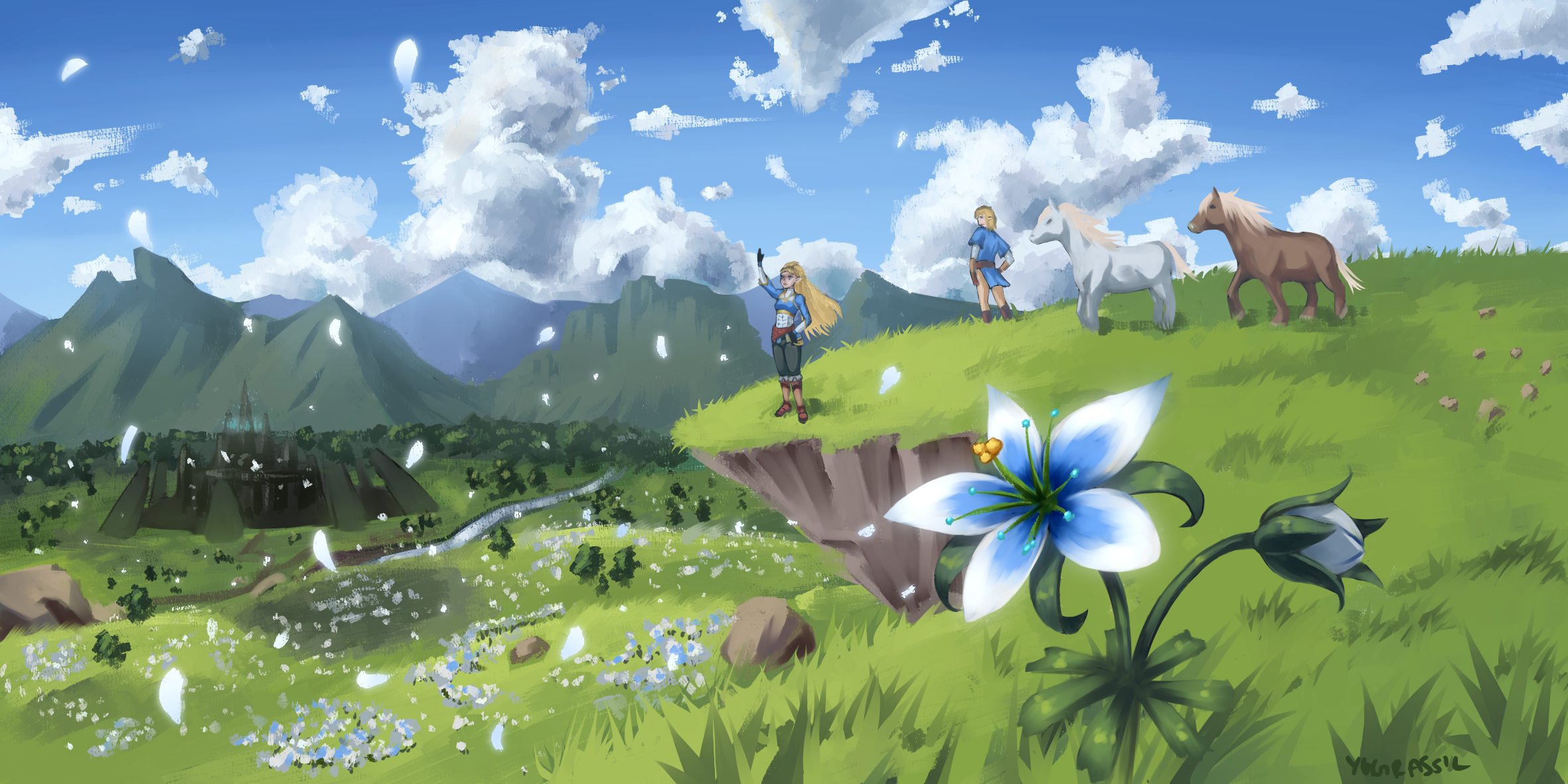 BoTW Silent Princess By Zeke Yggrassil