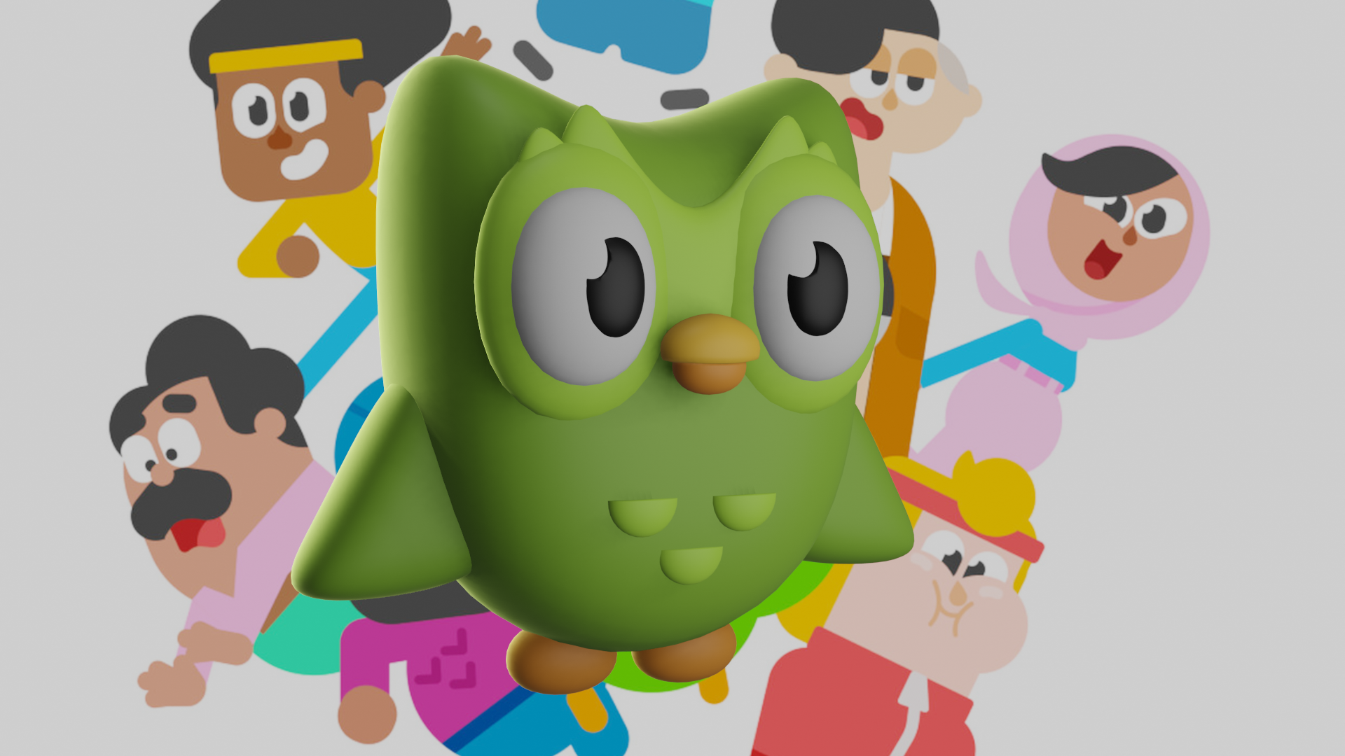 Duolingo Characters Wallpapers - Wallpaper Cave
