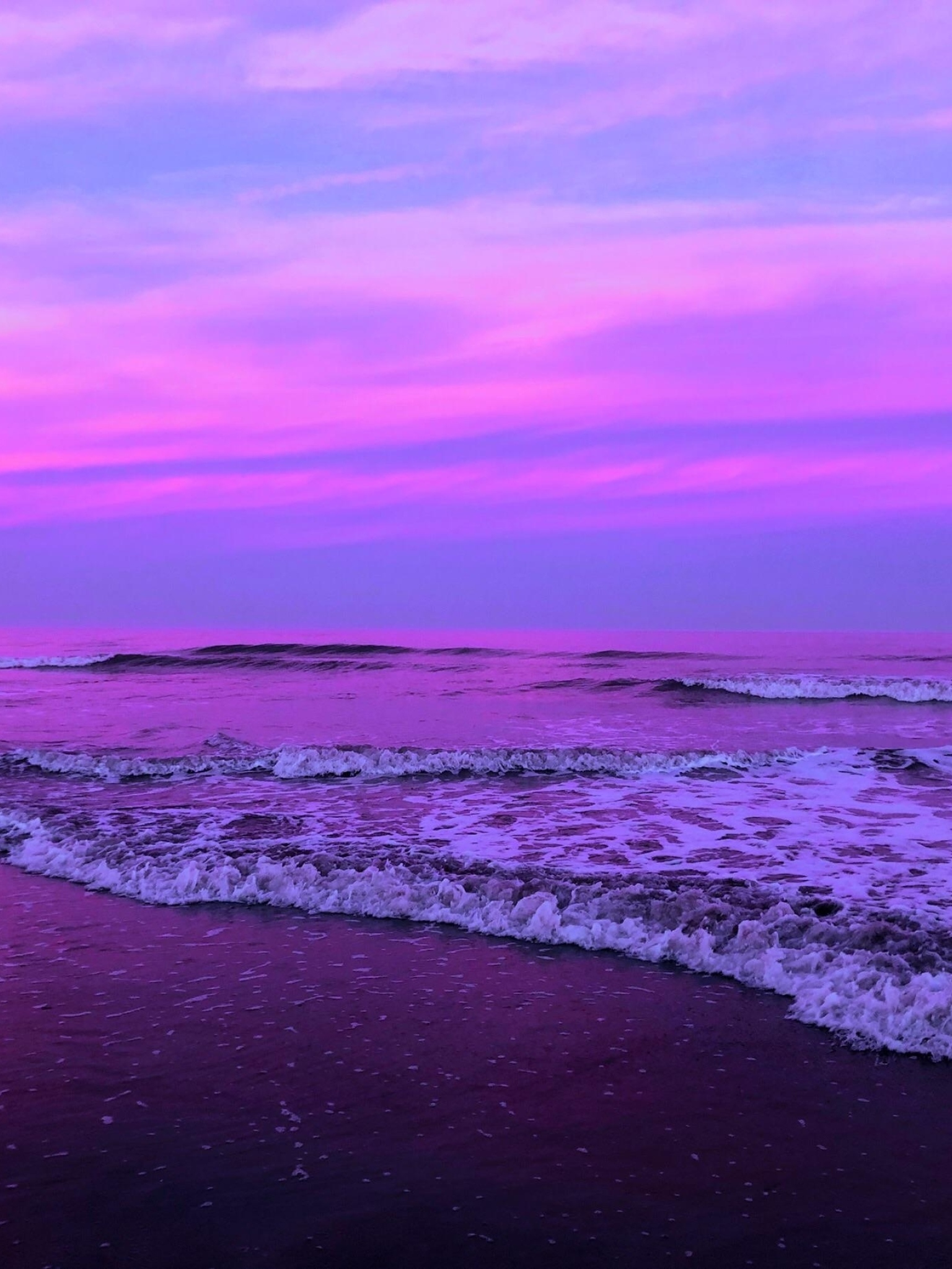 Purple sea Wallpaper Download