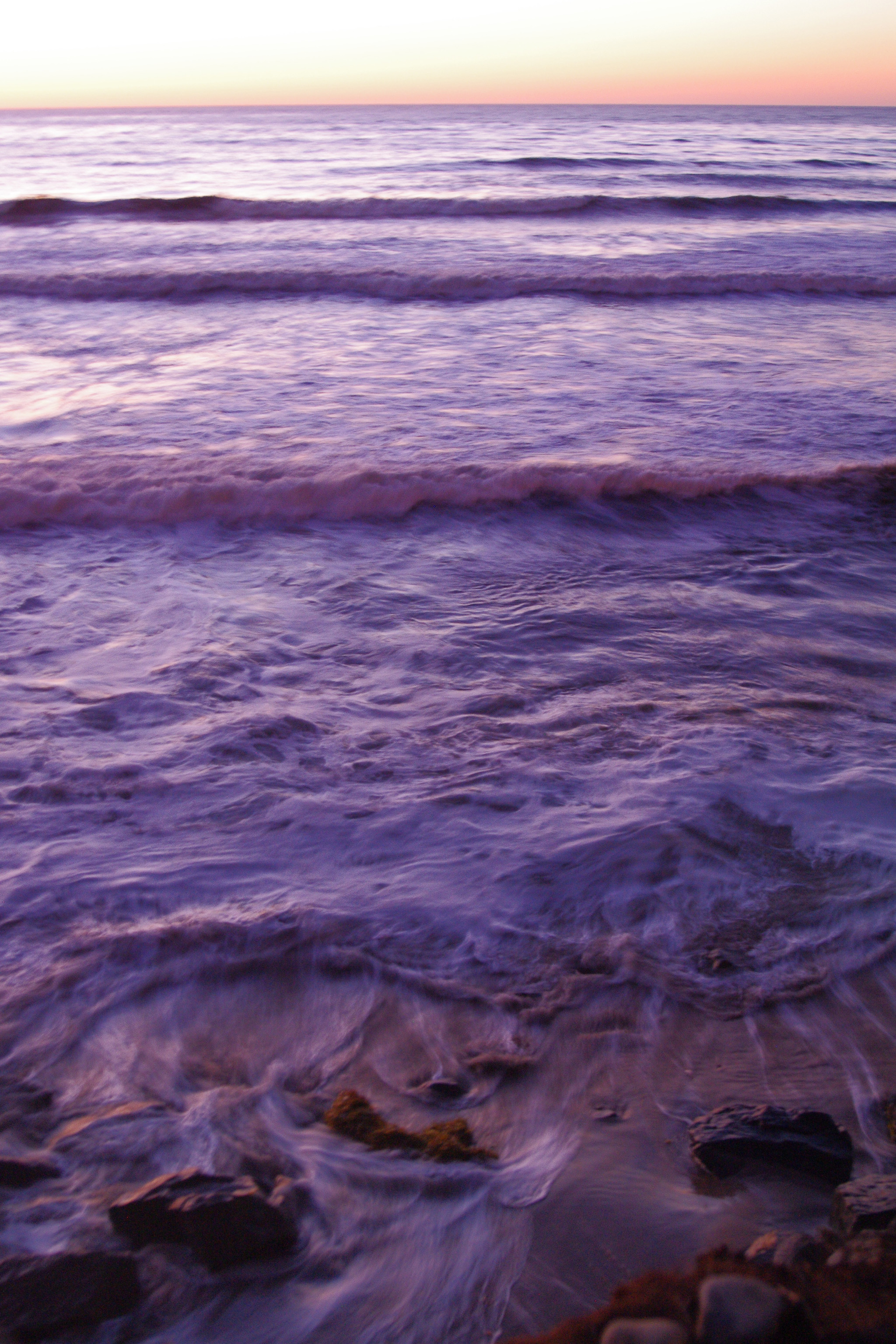 Free 2567 Purple Ocean At Sunset