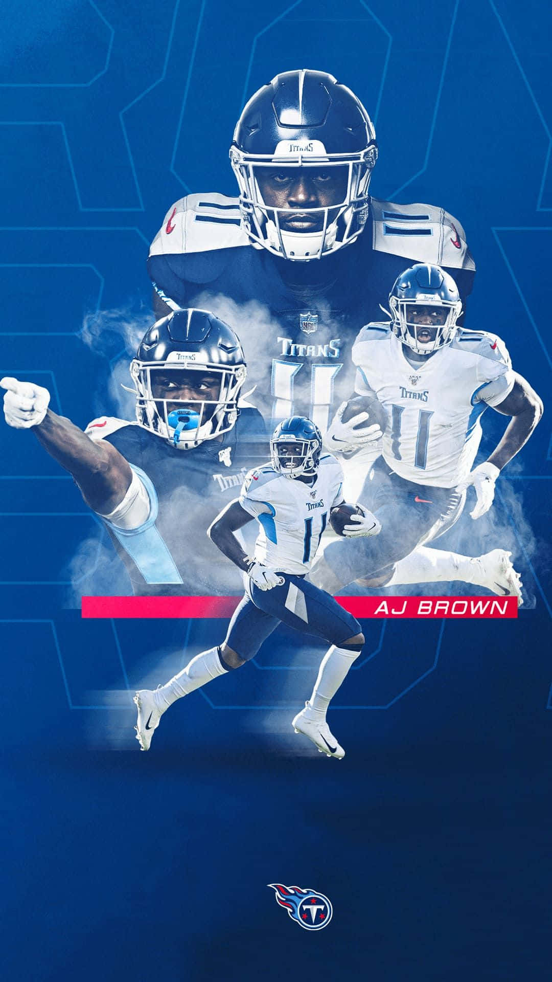 Download Tennessee Titans Promo AJ Brown Wallpaper