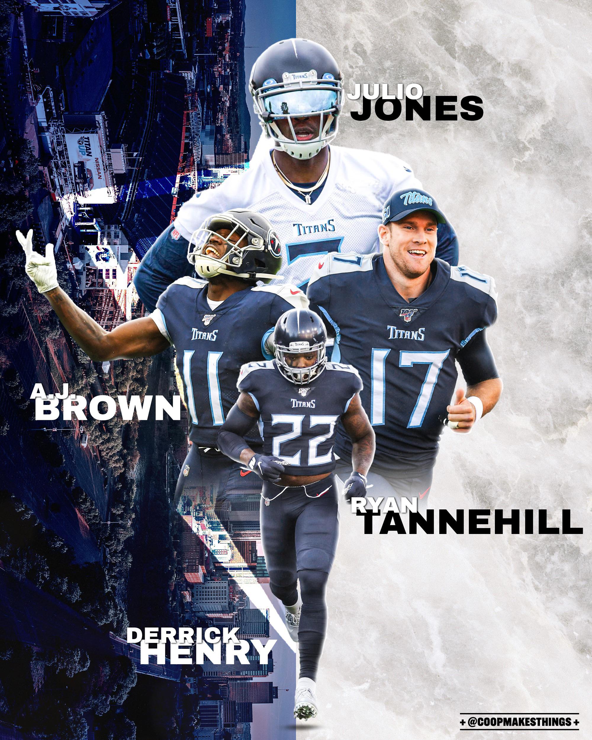 I'm making a graphic for every NFL team's the one for your Titans!