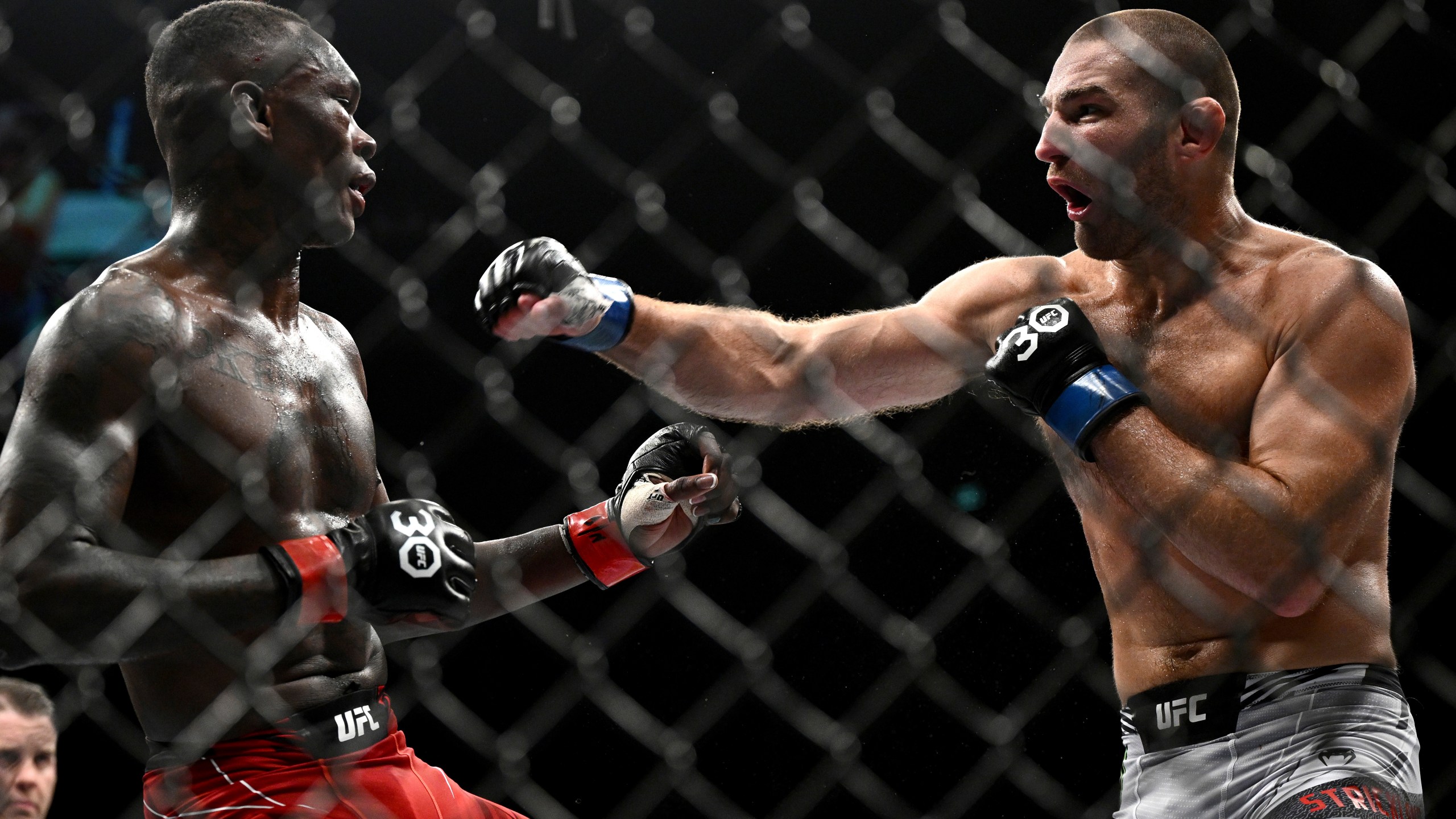 Sean Strickland stuns favorite Israel Adesanya for middleweight title at UFC 293. KRQE News 13