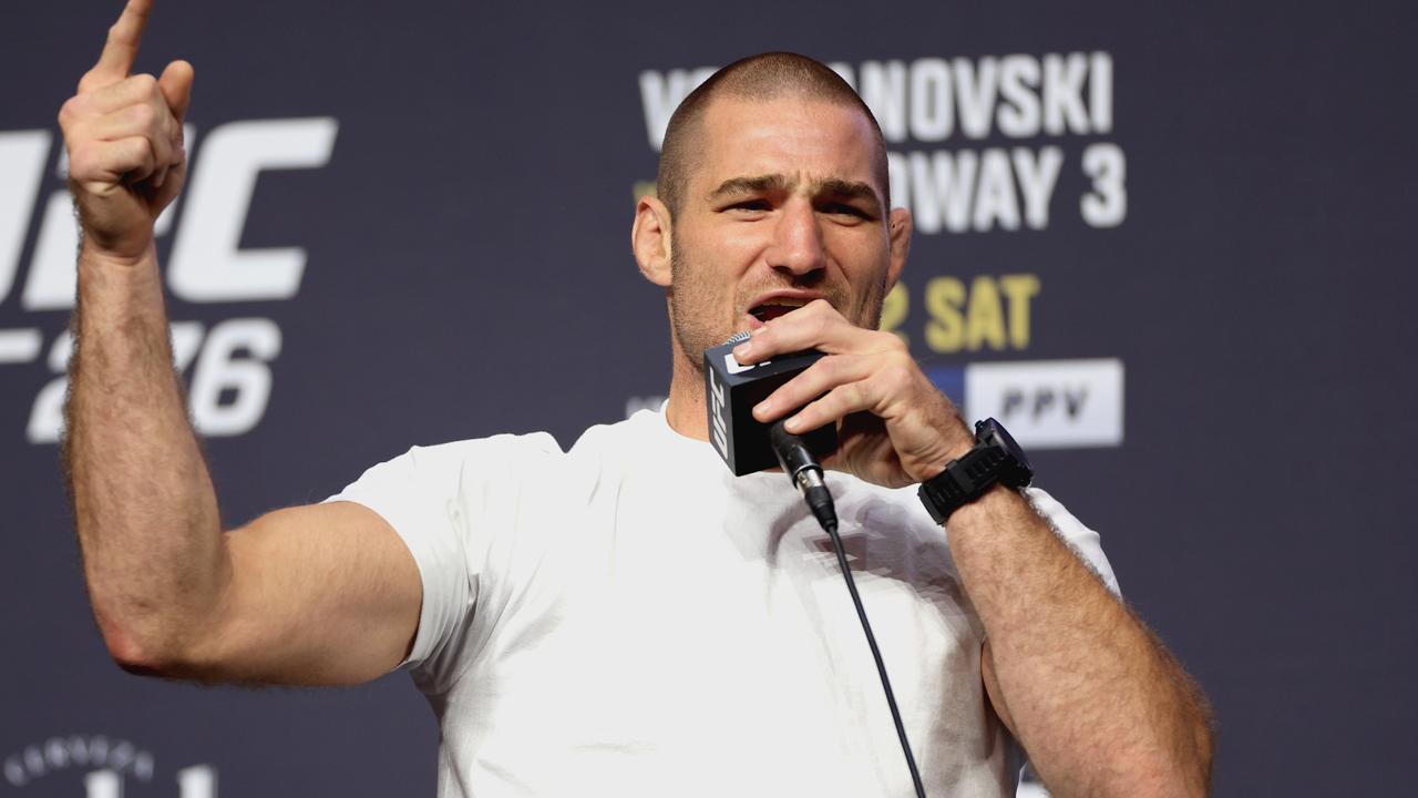 UFC fighter Sean Strickland goes viral for unhinged press conference ahead of fight with Abus Magomedov