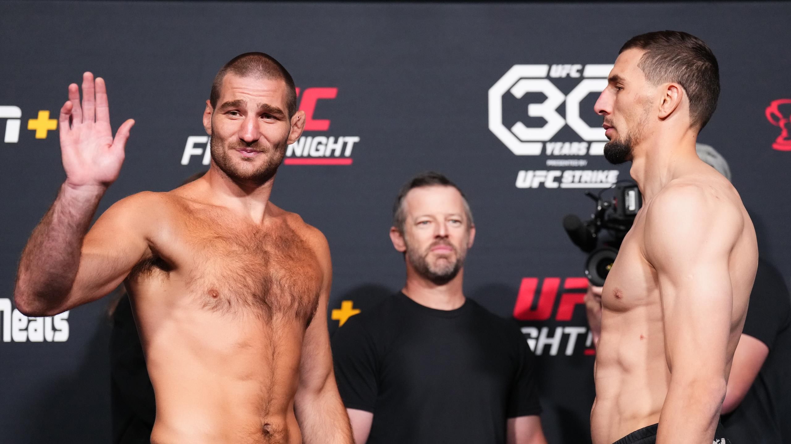 Sean Strickland Improves To 27 5 With TKO Win Over Abus Magomedov In UFC Vegas 76