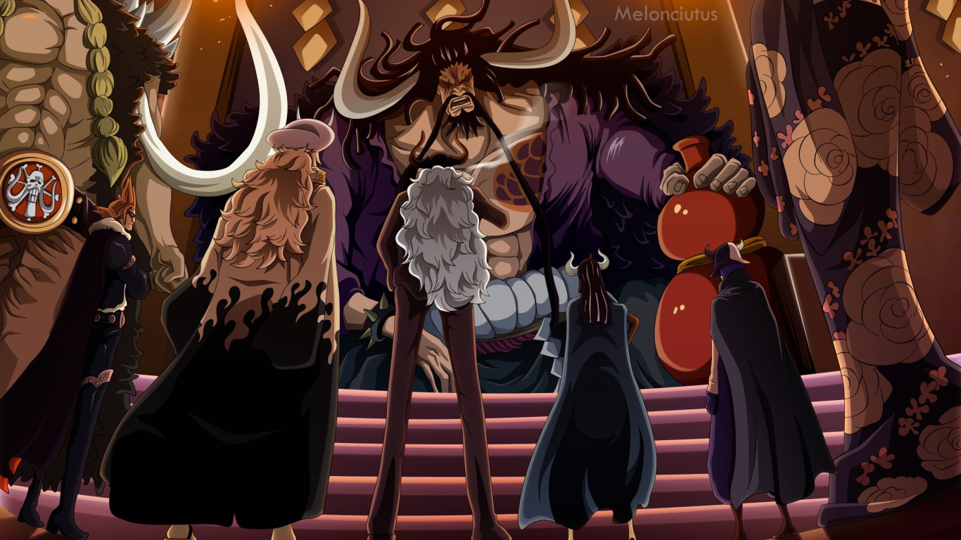 Jack, X Drake, Kaido, Ulti