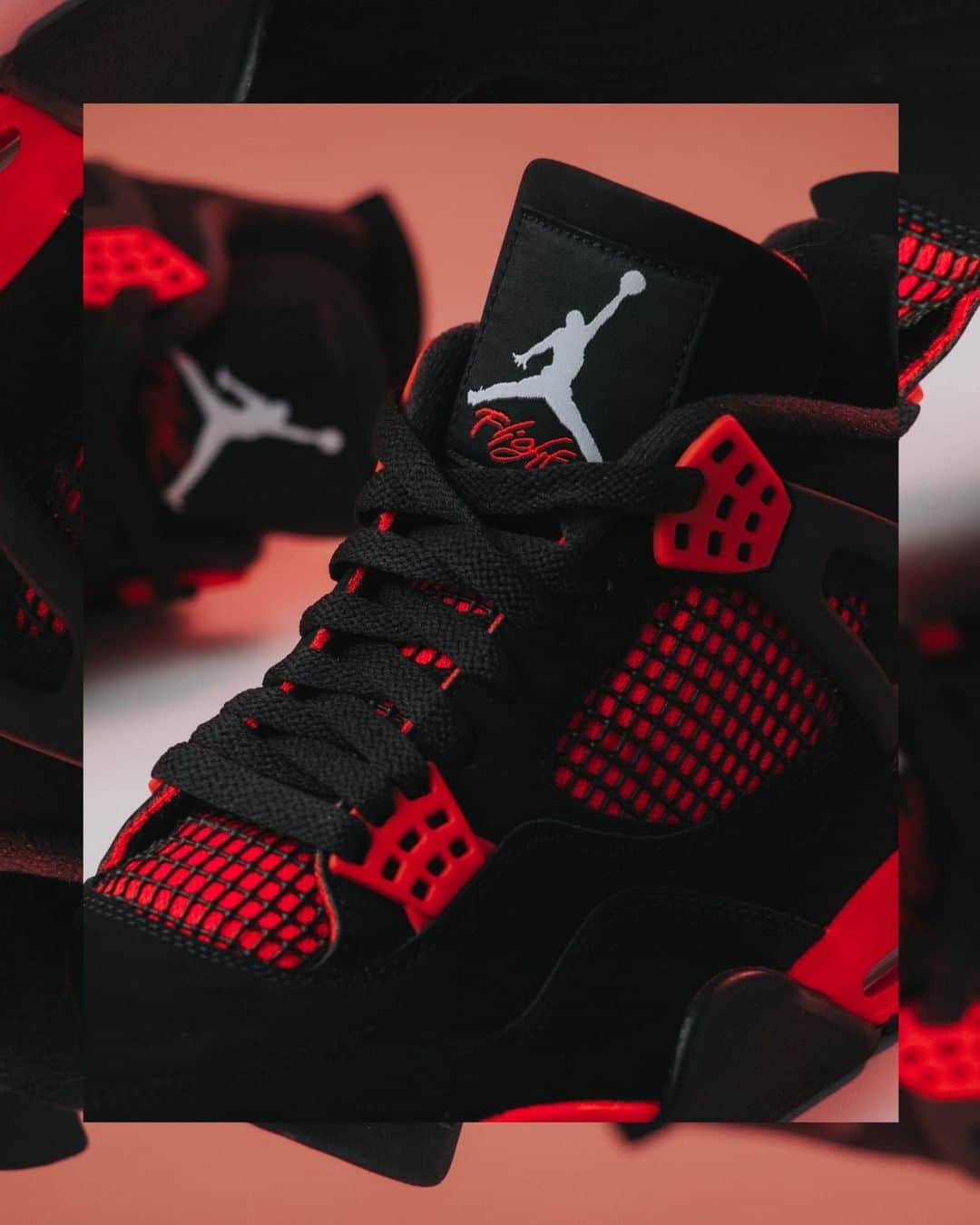 This Is What the Air Jordan 4 Red Thunder Is Supposed to Look Like
