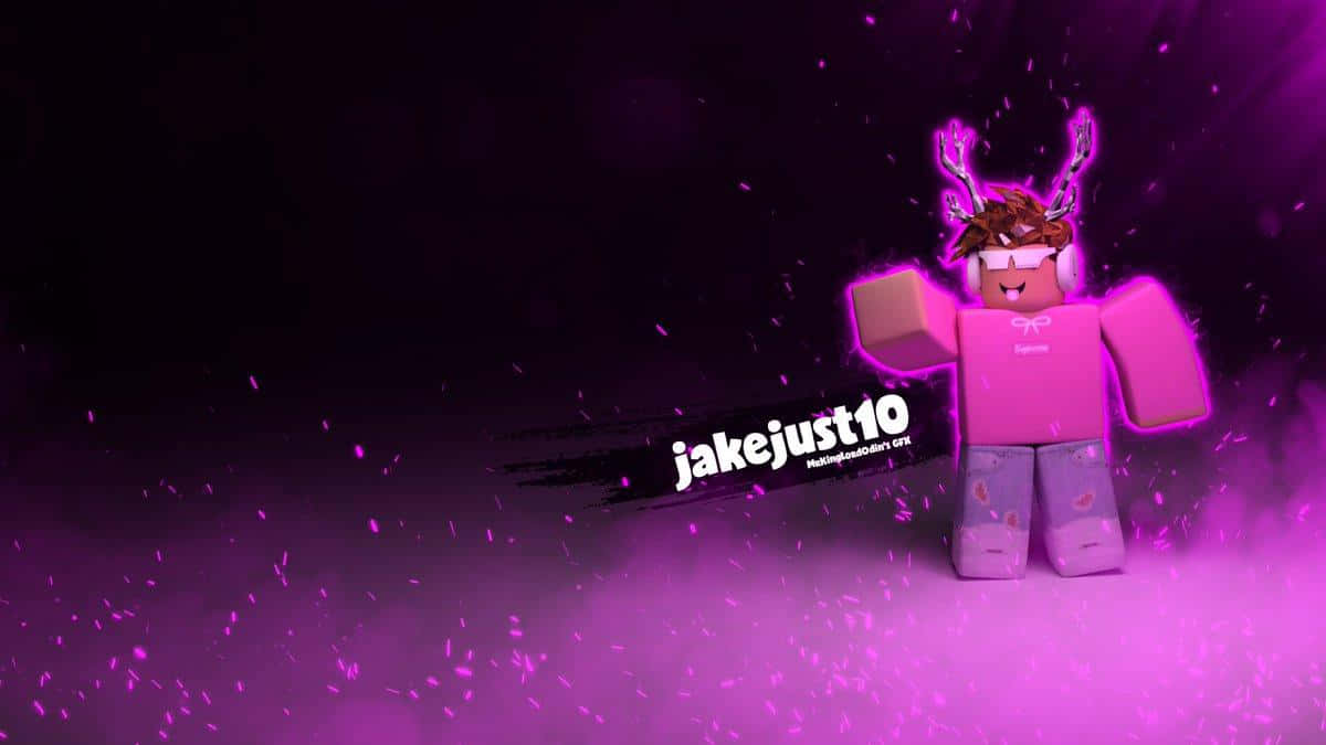 Download A young Roblox Boy exploring the digital world Wallpaper