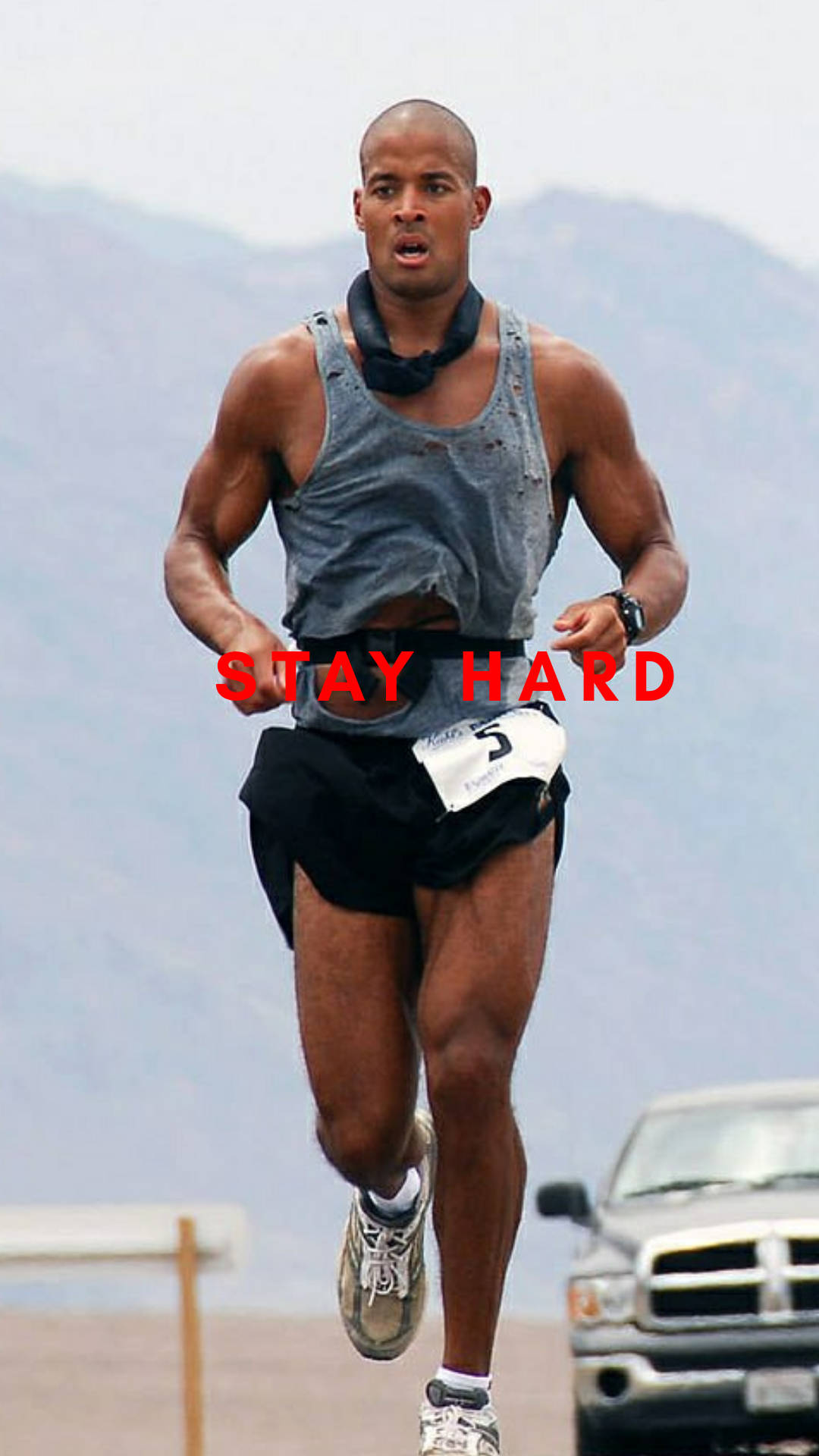 Download David Goggins Marathon Training Wallpaper