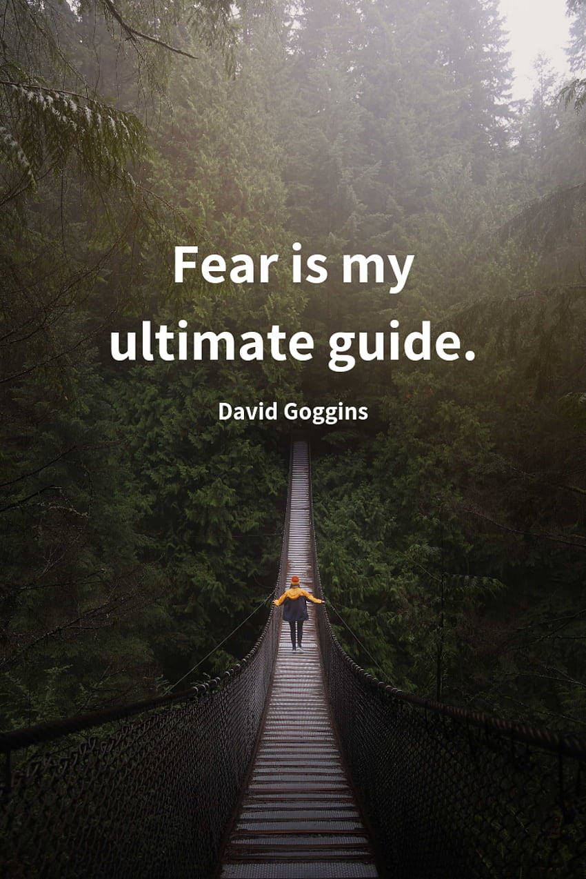 Download David Goggins Quote And Photo Wallpaper