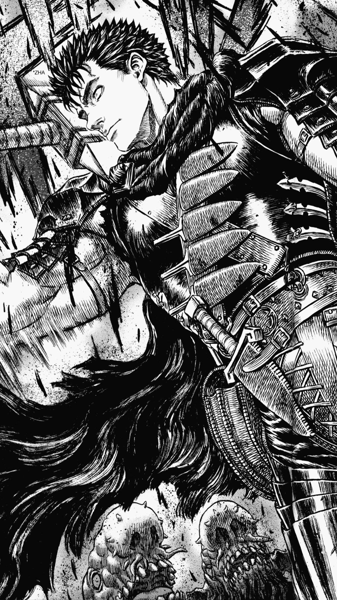 Download Berserk Guts Armor Details Wallpaper