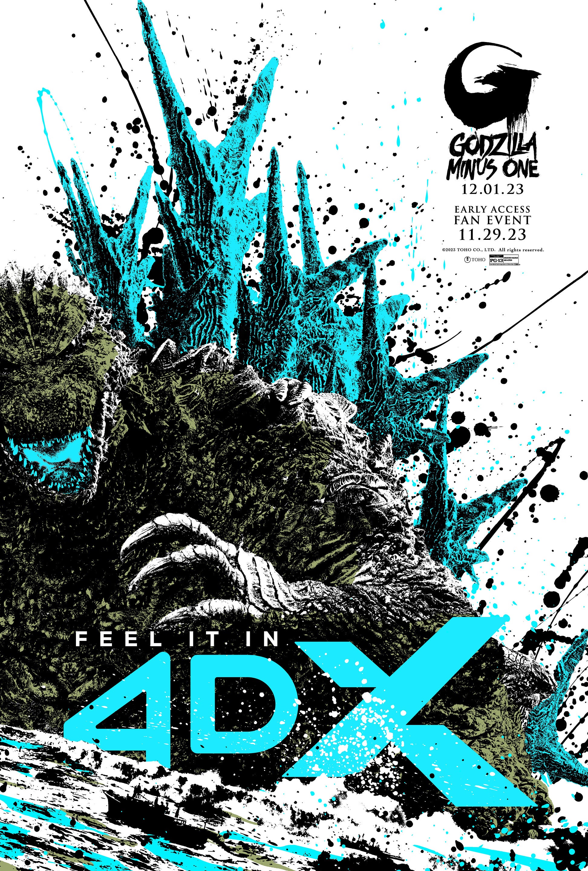 Godzilla Minus One: New Poster Revealed for TOHO's Kaiju Epic