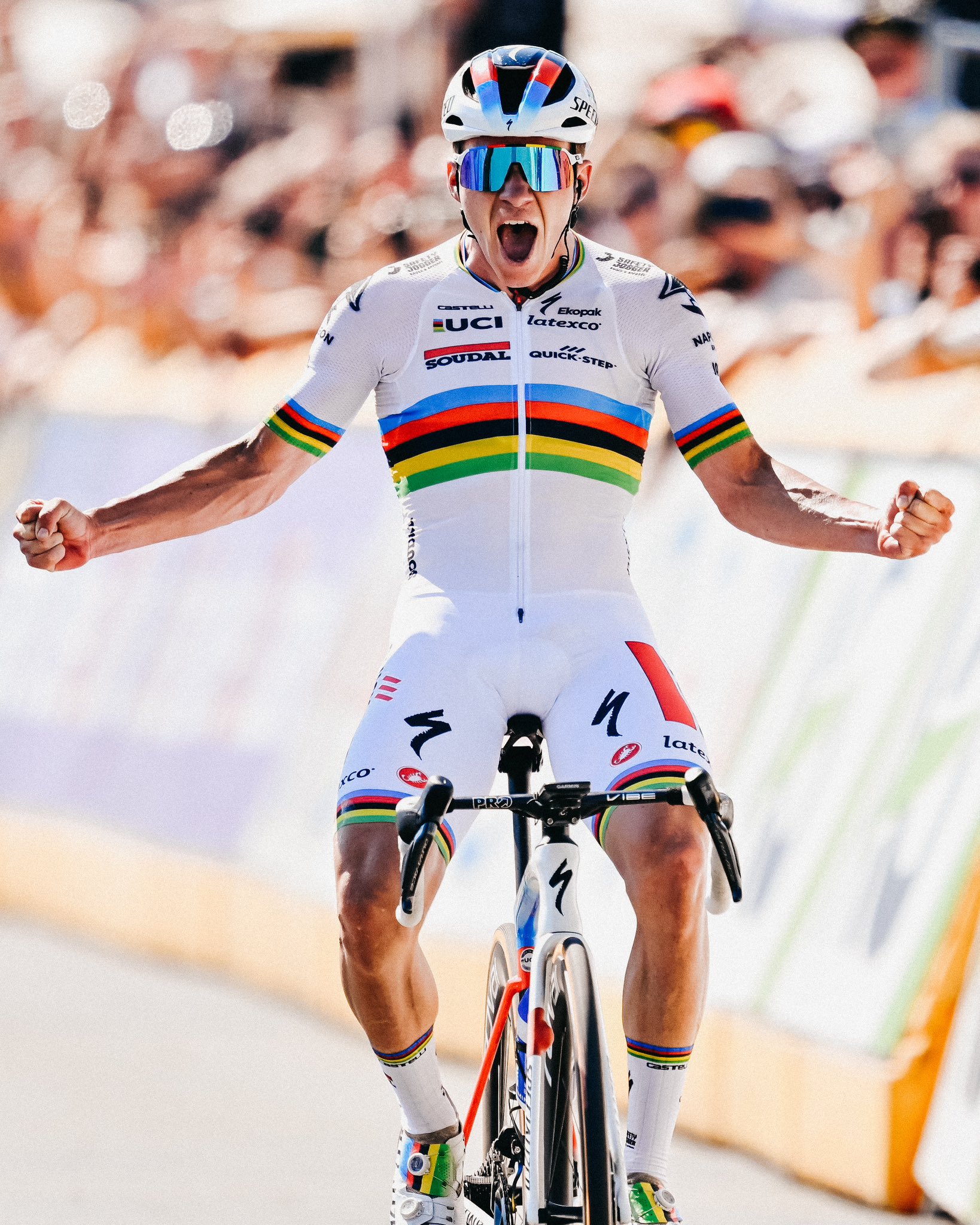 Remco Evenepoel Champion on the road!!!