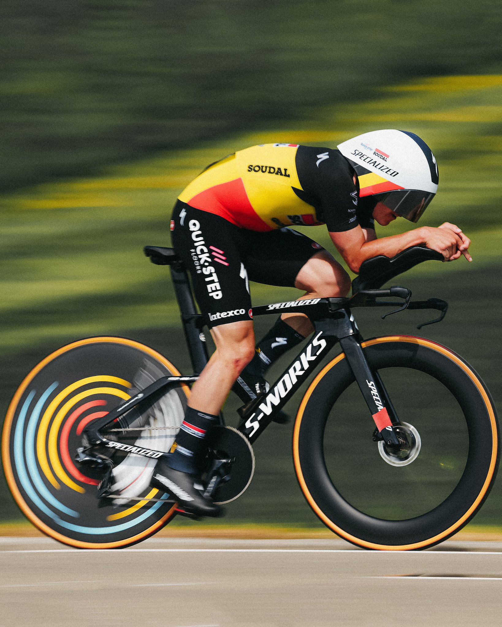 Remco Evenepoel gave it my everything today and I'm proud to make the podium after a difficult and emotional week.❤️ Time to travel back home now for the Belgian