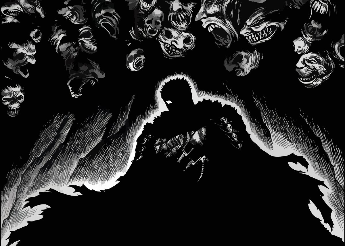 Manga Berserk' Poster by アダム