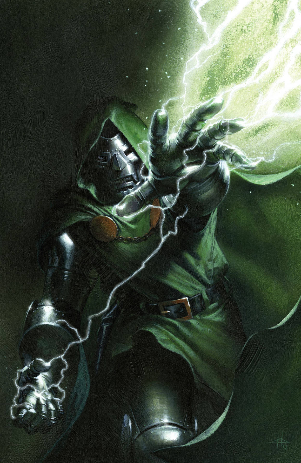 Download Doctor Doom Lightning Wallpaper