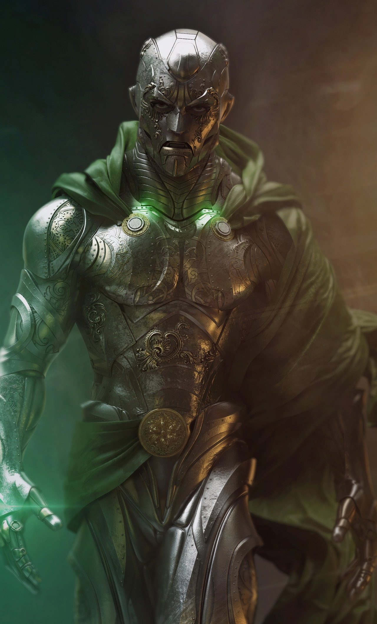 Download wallpaper 1280x2120 super villain, doctor doom, comic cool art, iphone 6 plus, 1280x2120 HD background, 28559