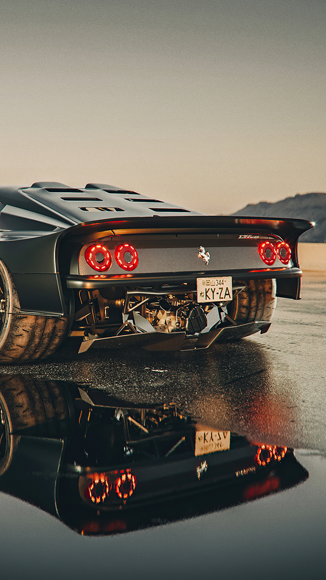 Ferrari F355 Wide Body Kit 5k iPhone 7, 6s, 6 Plus, Pixel xl , One Plus 3, 3t, 5 HD 4k Wallpaper, Image, Background, Photo and Picture