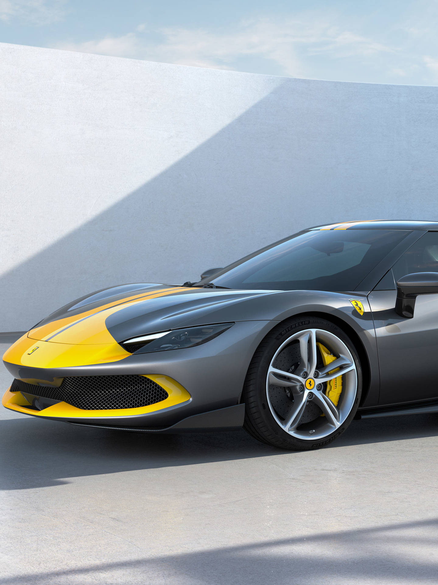 Download Iconic Ferrari Inspired Phone Wallpaper