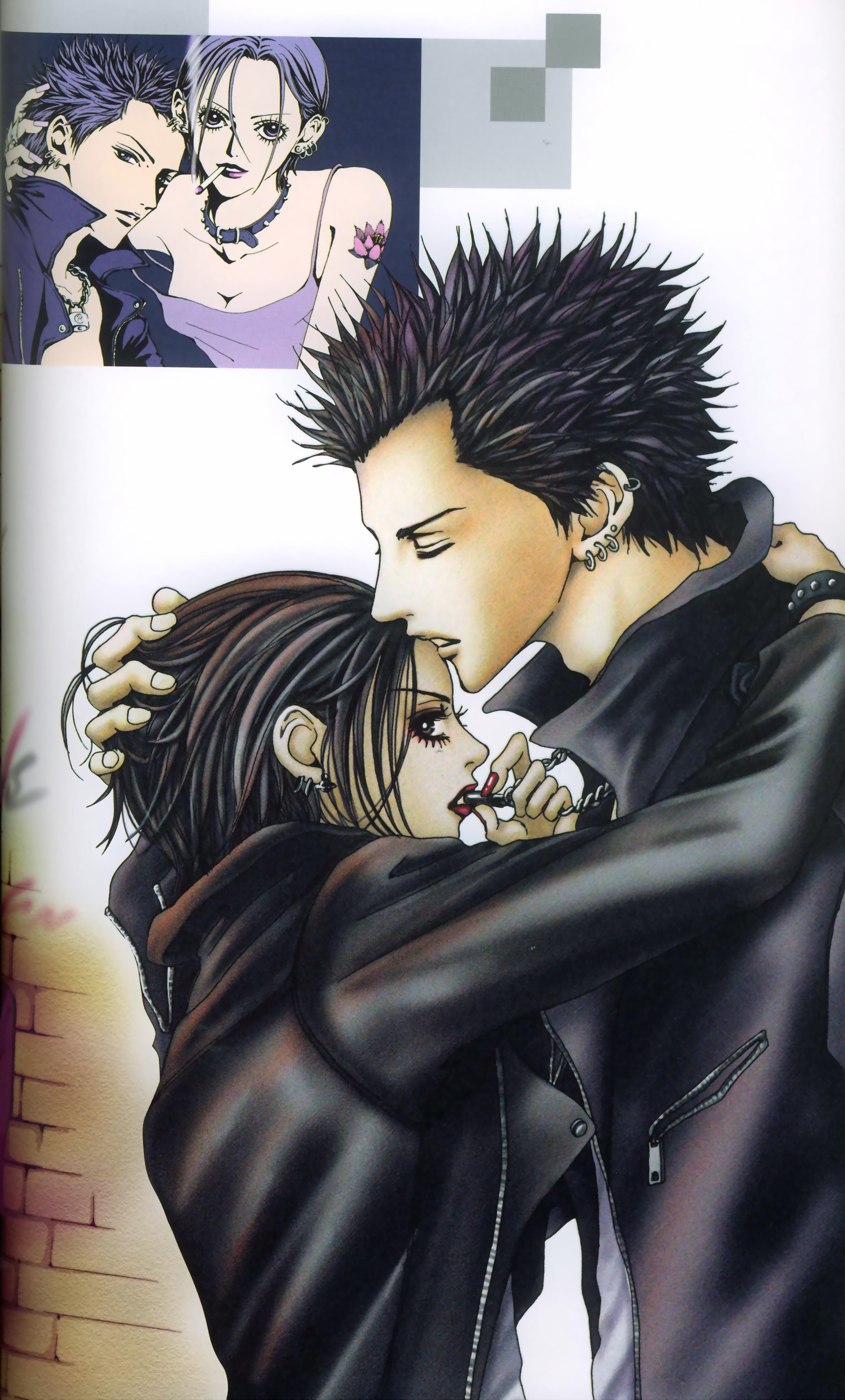 nana (series) honjo ren osaki nana binding discoloration