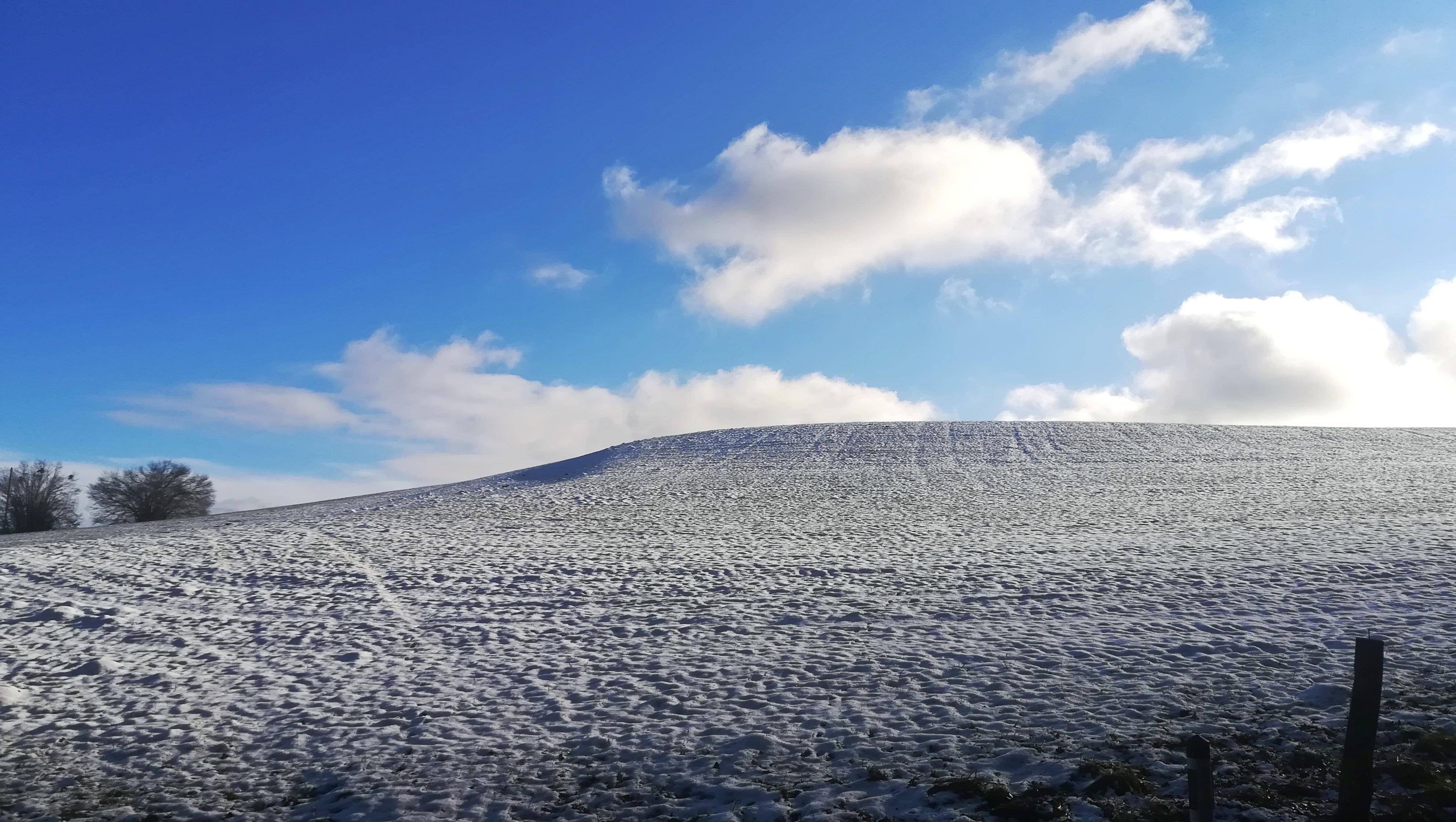 I shot a winter version of the Windows XP background