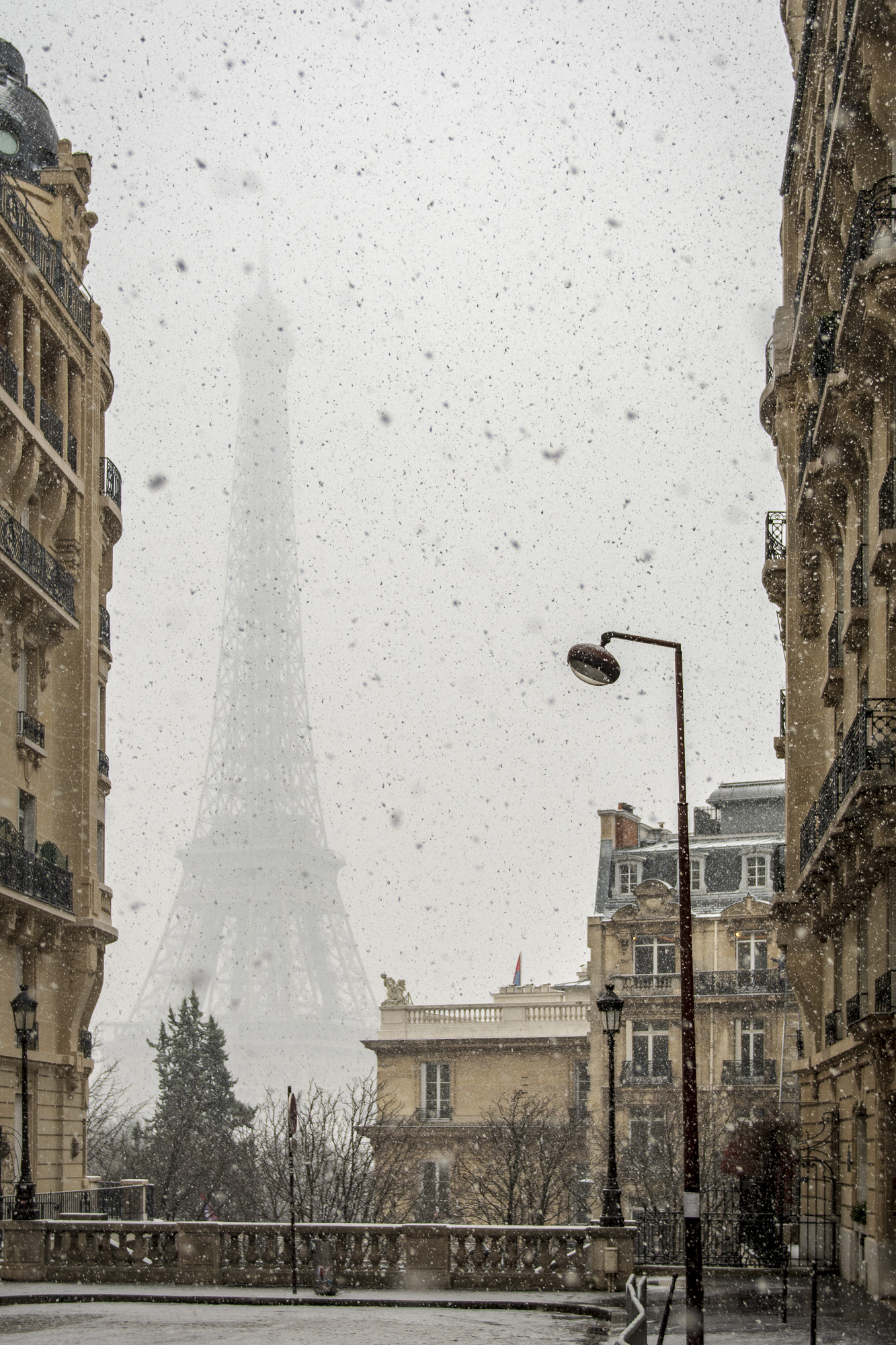 Paris Under the Snow is a Winter Wonderland