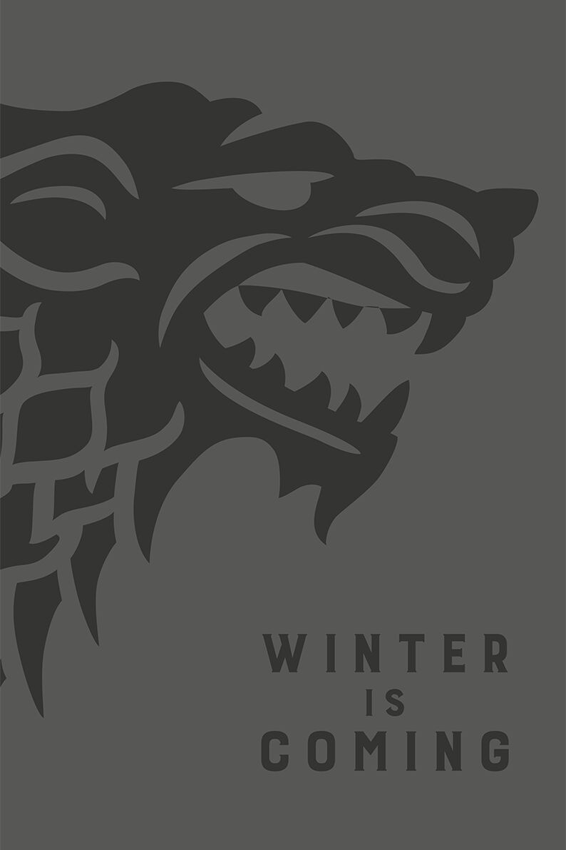 House Stark. Game Of Thrones Bedlinen