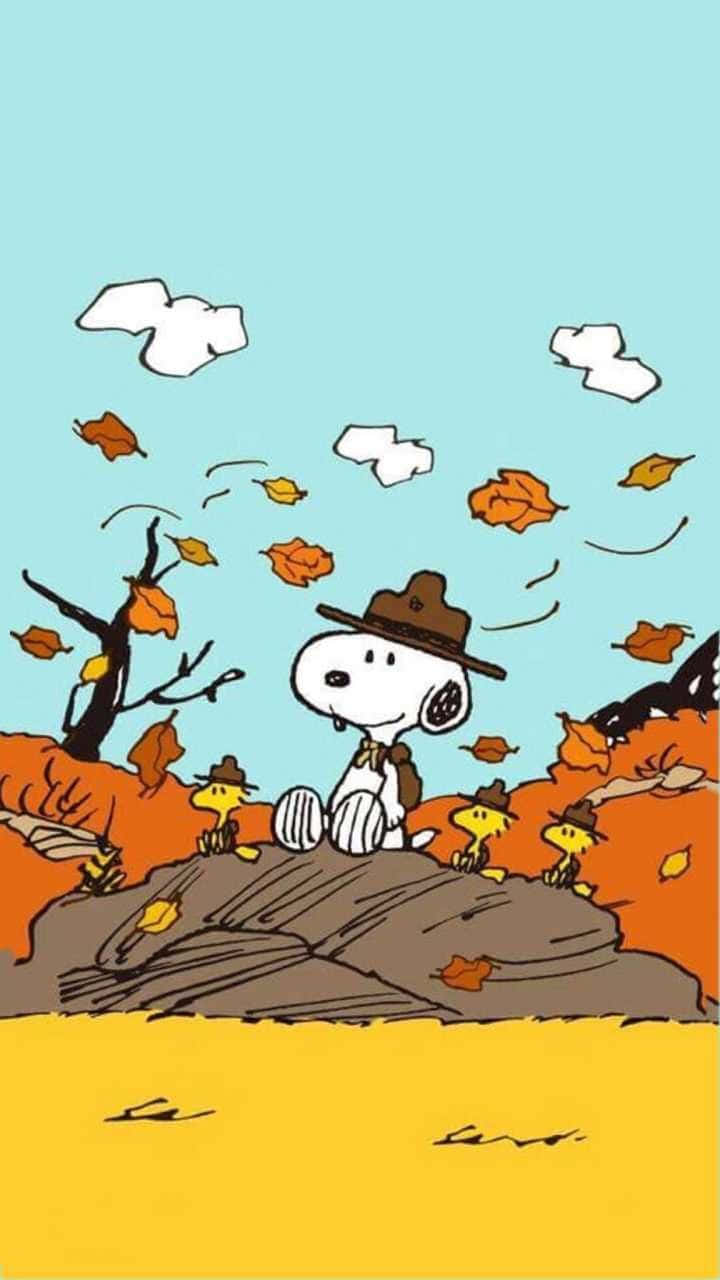 Snoopy Thanksgiving Wallpaper