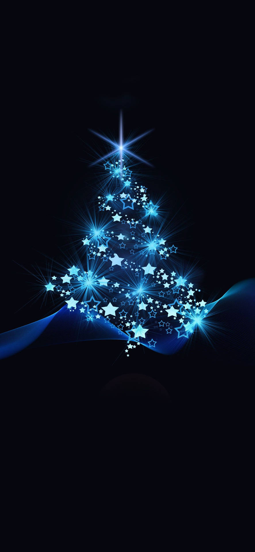 Download 'Celebrate the Holiday Season with a Black Christmas' Wallpaper