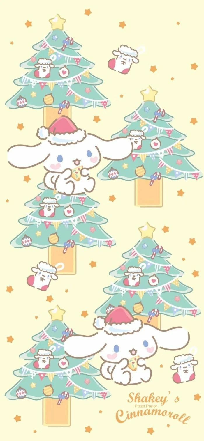 Christmas Cinnamoroll Wallpapers - Wallpaper Cave