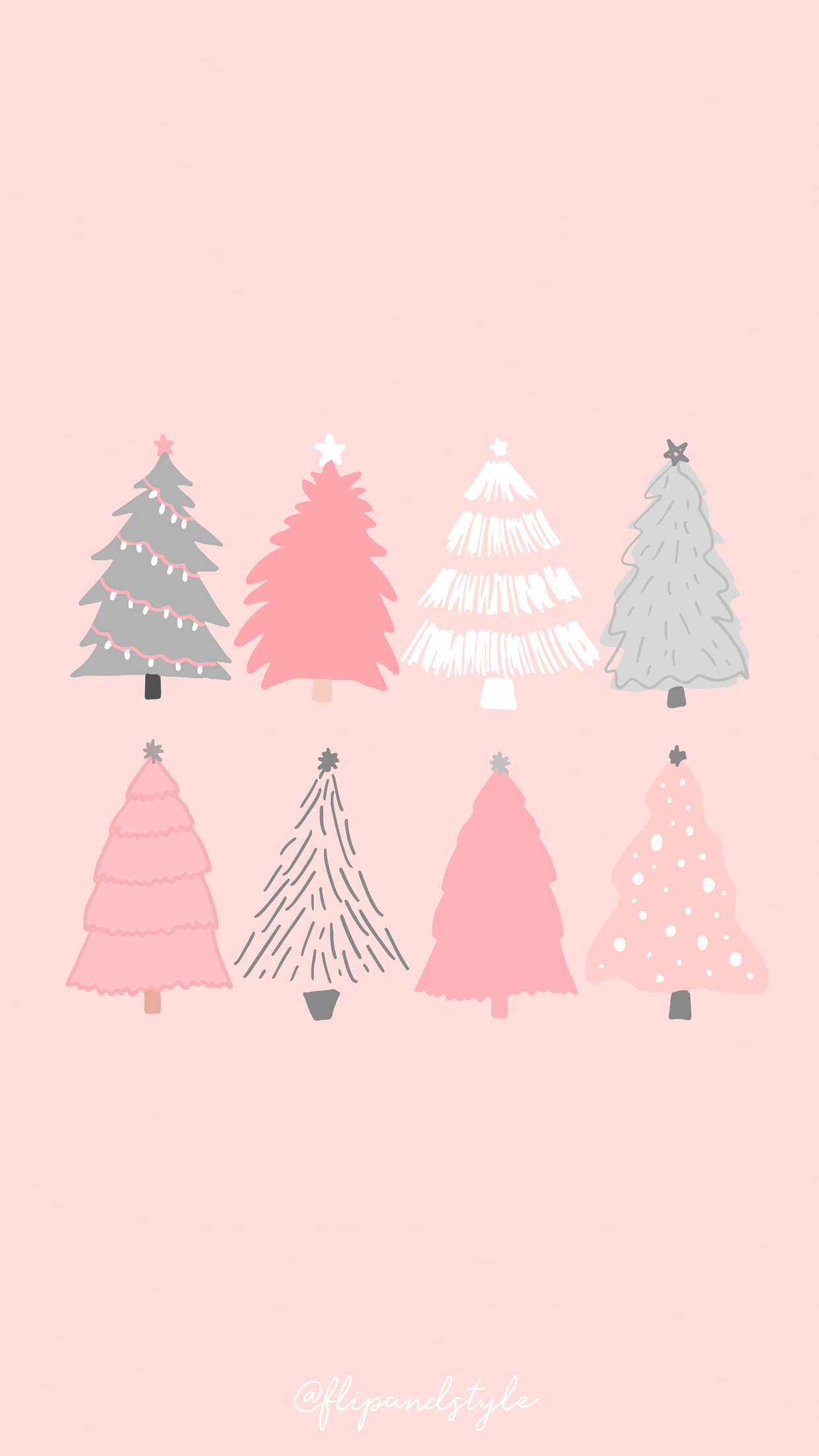 Preppy Christmas Wallpaper