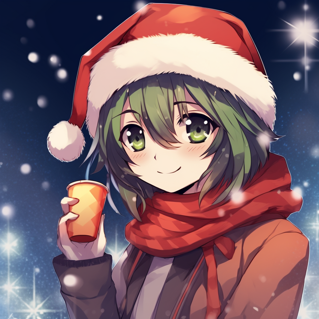 Anime Christmas Pfp Boy Girl Interaction Christmas Pfp Optimized Space