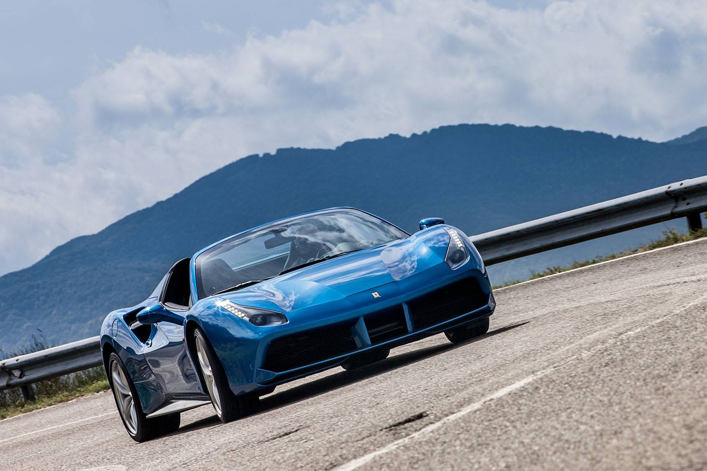 Stunning Ferrari 488 Spider Top Down Picture!