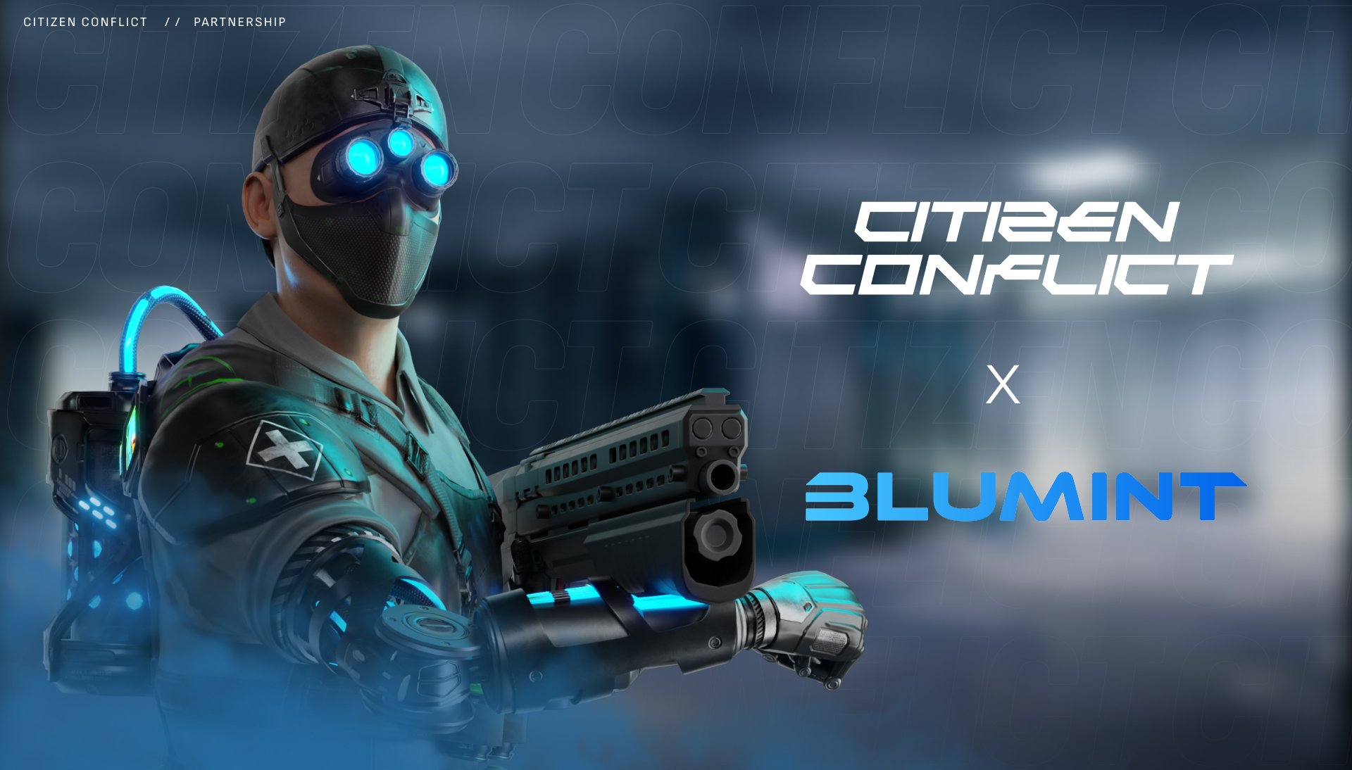 Citizen Conflict, we partnered with @BluMint_