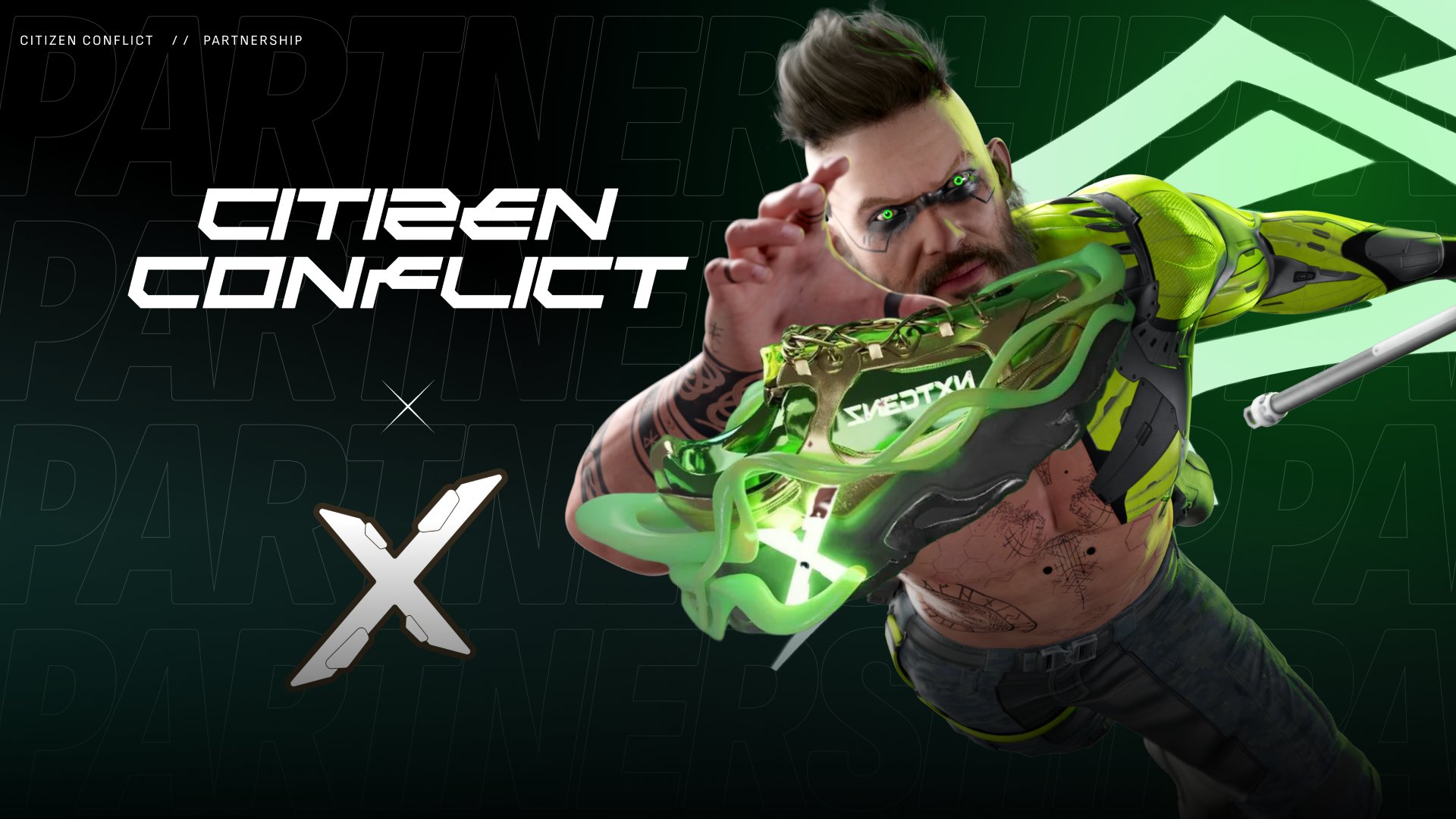 Citizen Conflict would it be like to merge a #cyberpunk shooter with a #decentralized fashion brand?