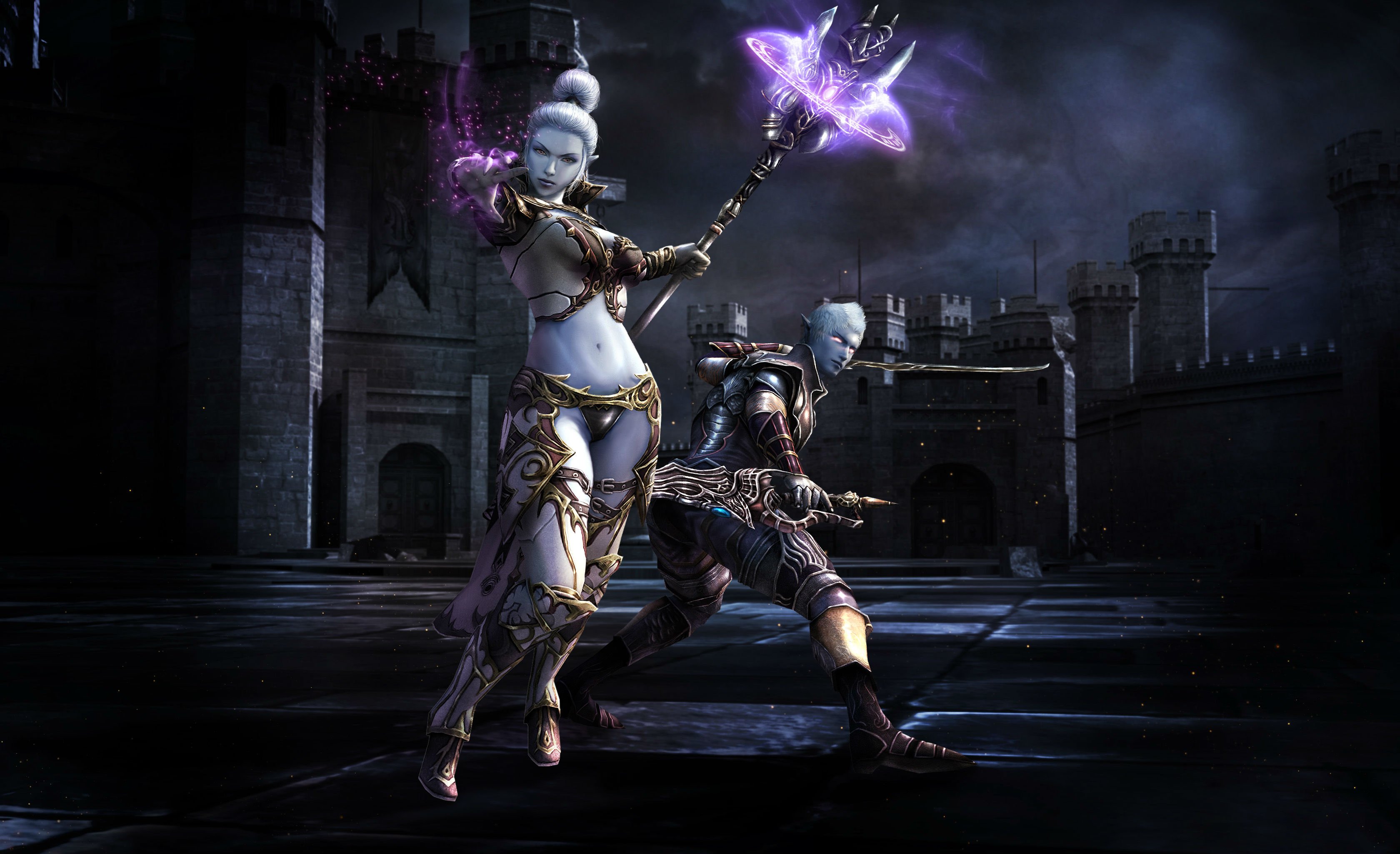 ROSH ONLINE fantasy mmo rpg action fighting 1rosho return karos hero heroes detail warrior artwork magic poster girl wallpaperx2050